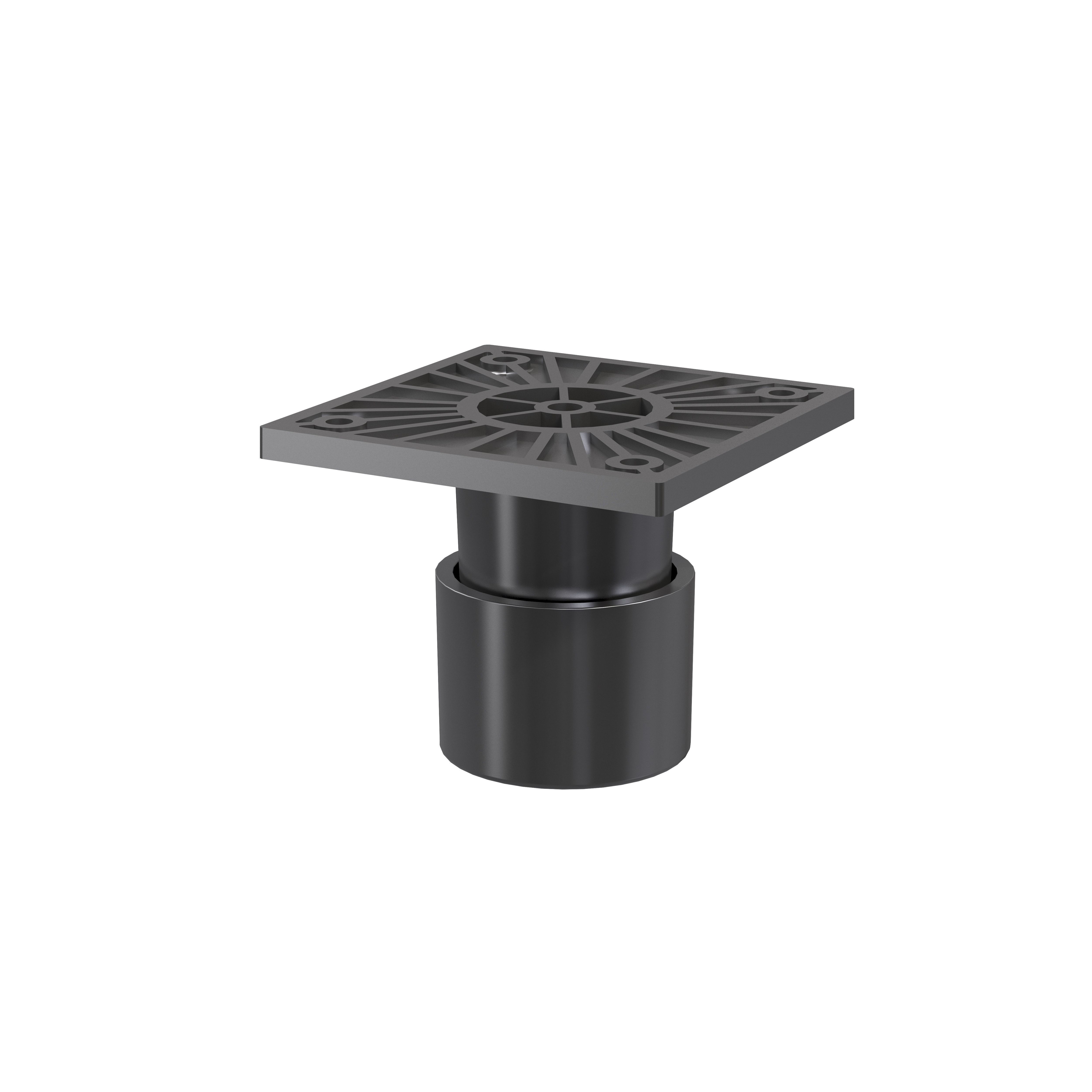 GoodHome Atomia Grey Cabinet Feet (H) 50mm- 60mm, Pack Of 2 Price Comparisons | Compare The Build