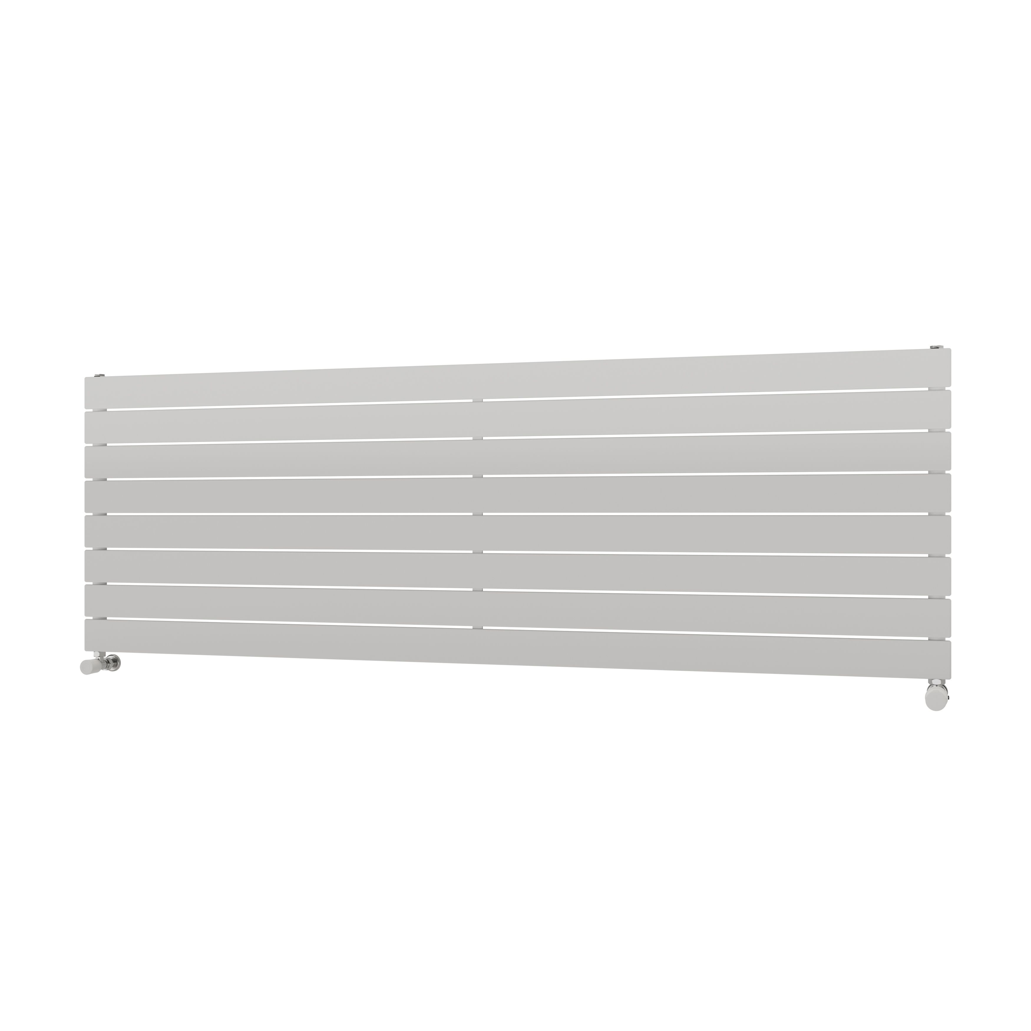 Ximax Vertirad Satin White Horizontal Designer Panel Radiator, (W)1800mm X (H)595mm Price Comparisons | Compare The Build