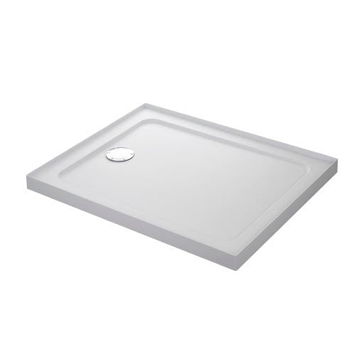 Mira Flight Safe Low Rectangular Shower Tray 1000 x 800mm with Waste 4 Upstands 1.1697.456.AS Price Comparisons | Compare The Build