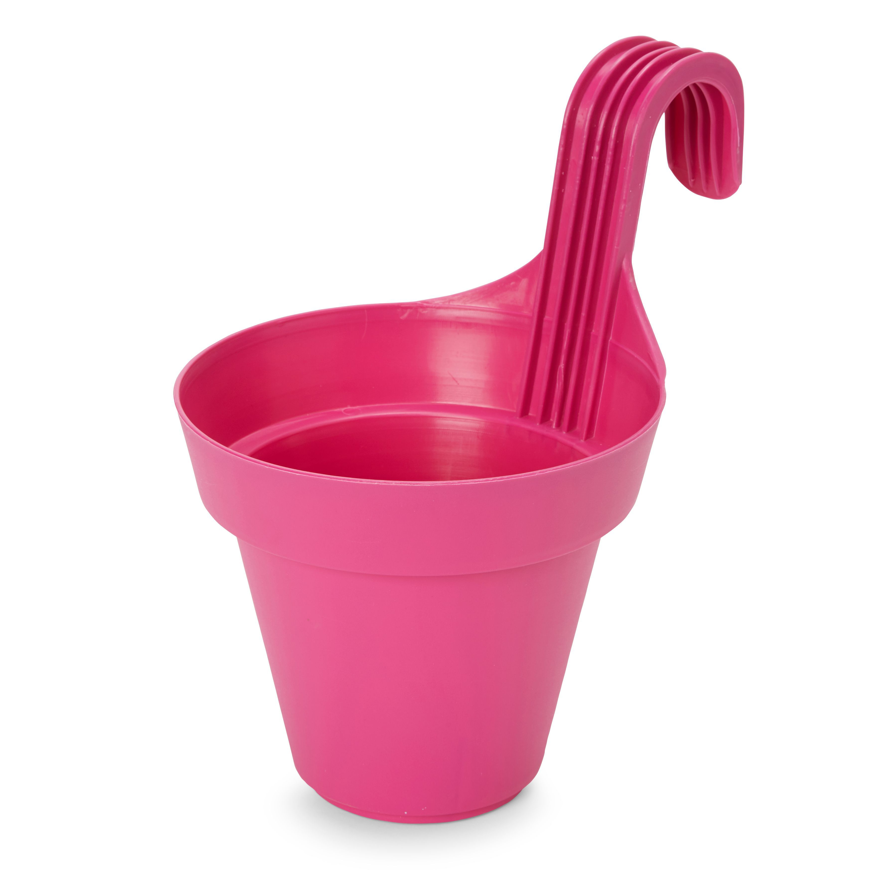 Blooma Nurgul Pink Plastic Round Hanging Pot (Dia)20Cm Price Comparisons | Compare The Build