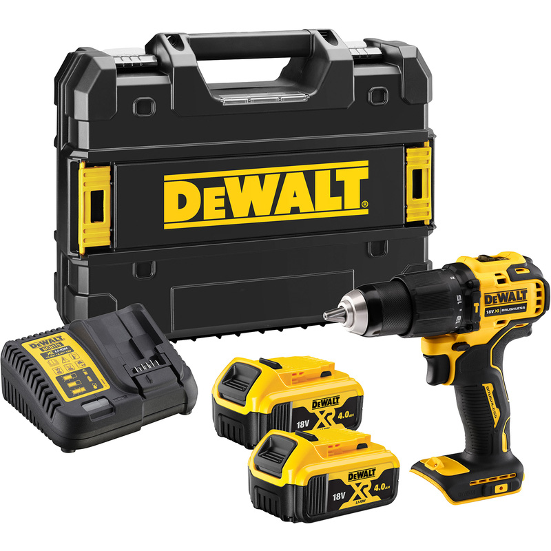 DeWalt 18V XR Brushless Compact Combi 2 x 4.0Ah Price Comparisons | Compare The Build