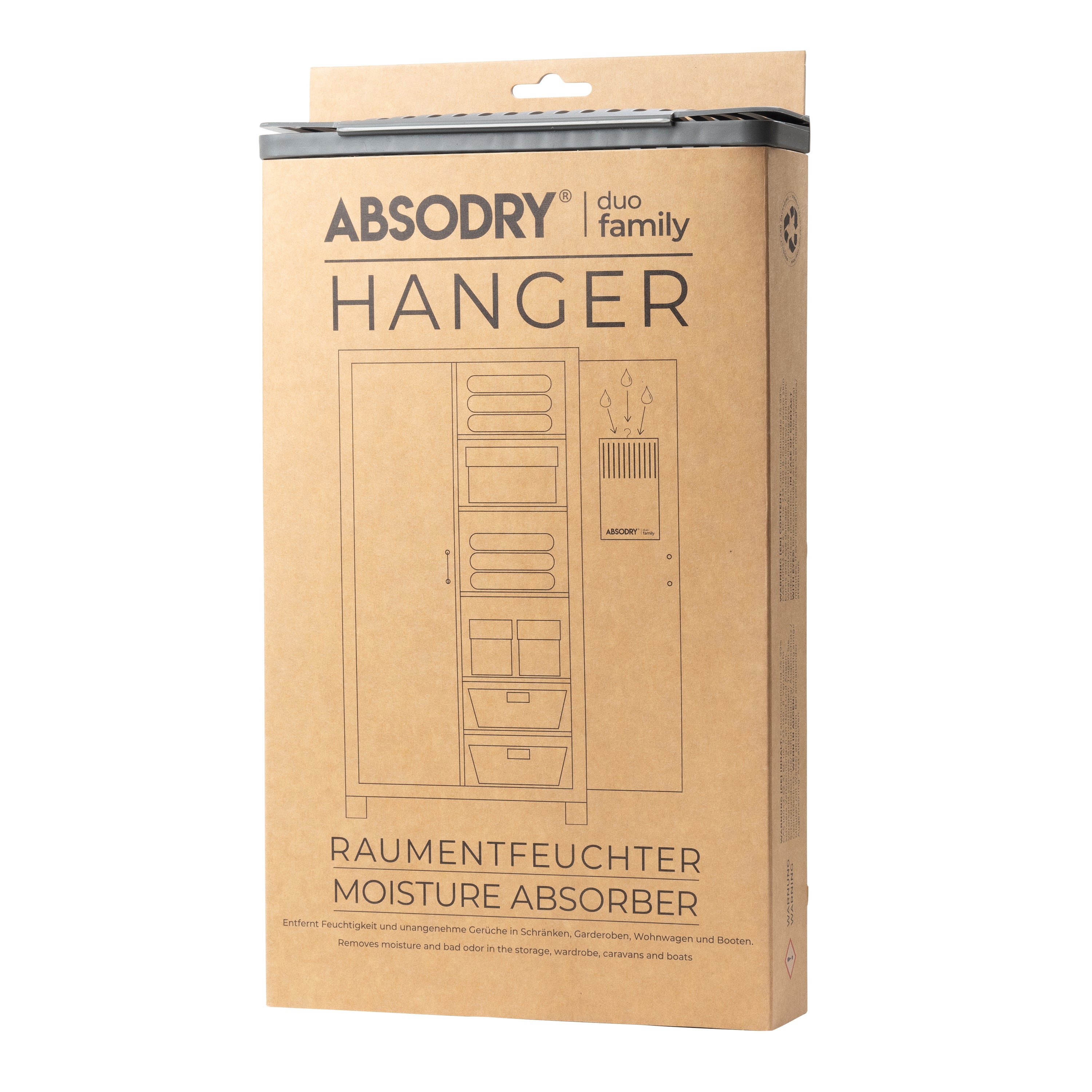 Absodry Wardrobe & Storage Room Moister Absorber Grey | Compare The Build