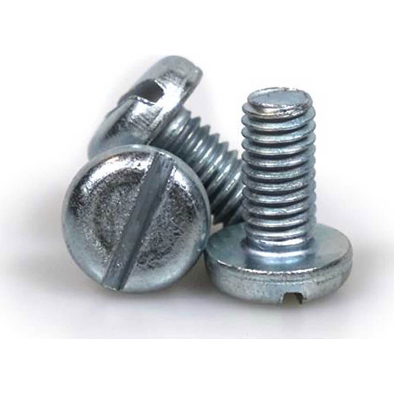 Sirius Pan Head Machine Screw Slotted BZP M6 10mm Pack of 1 Price Comparisons | Compare The Build