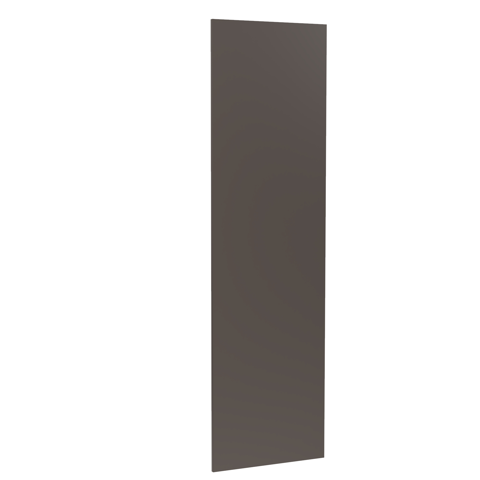 Larder Decor End Panel for J-pull Super Gloss Graphite 2150mm x 650mm - FKKJ0430 Price Comparisons | Compare The Build