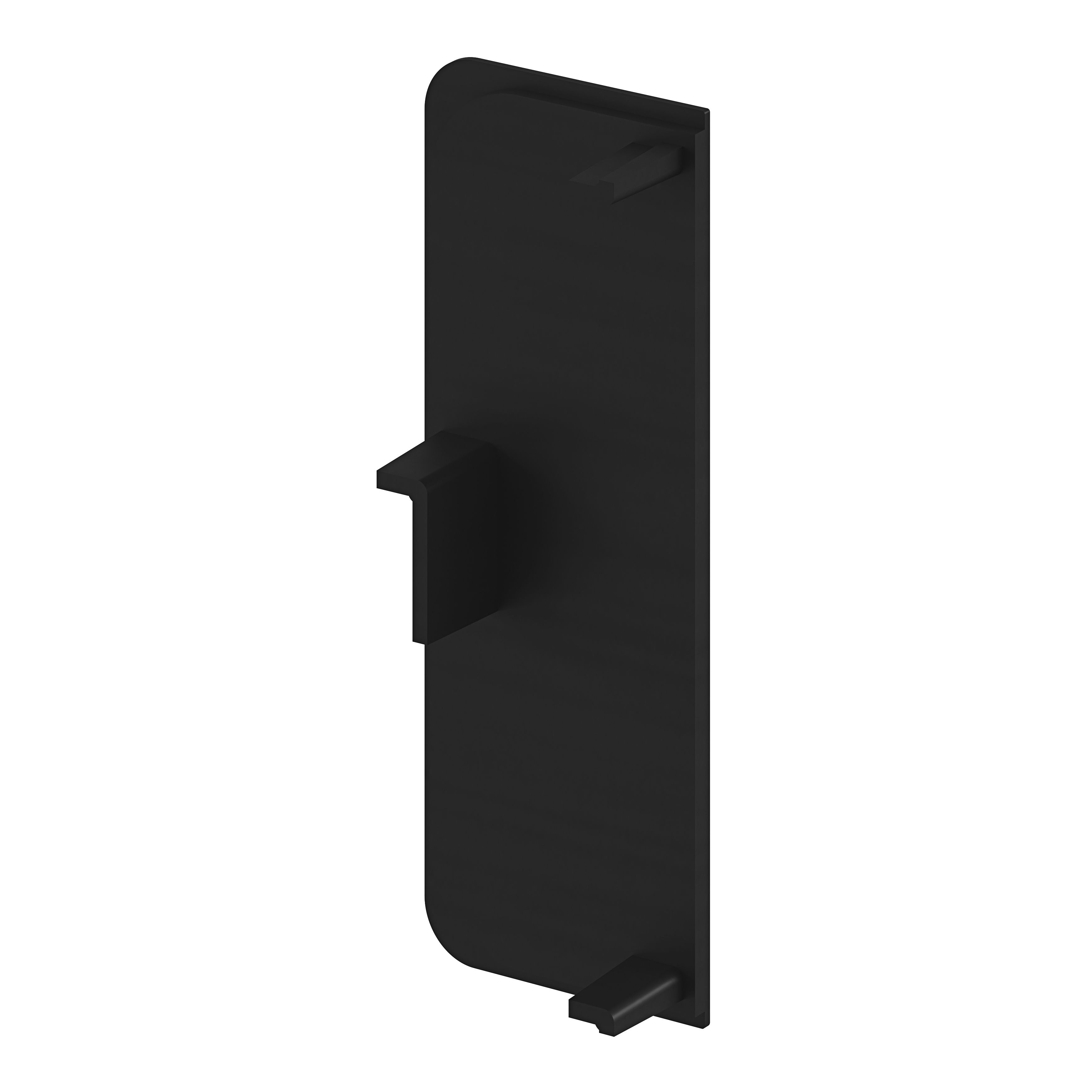 GoodHome Caraway Innovo Black Drawer Rail End Cap, Pair Of 2 Price Comparisons | Compare The Build