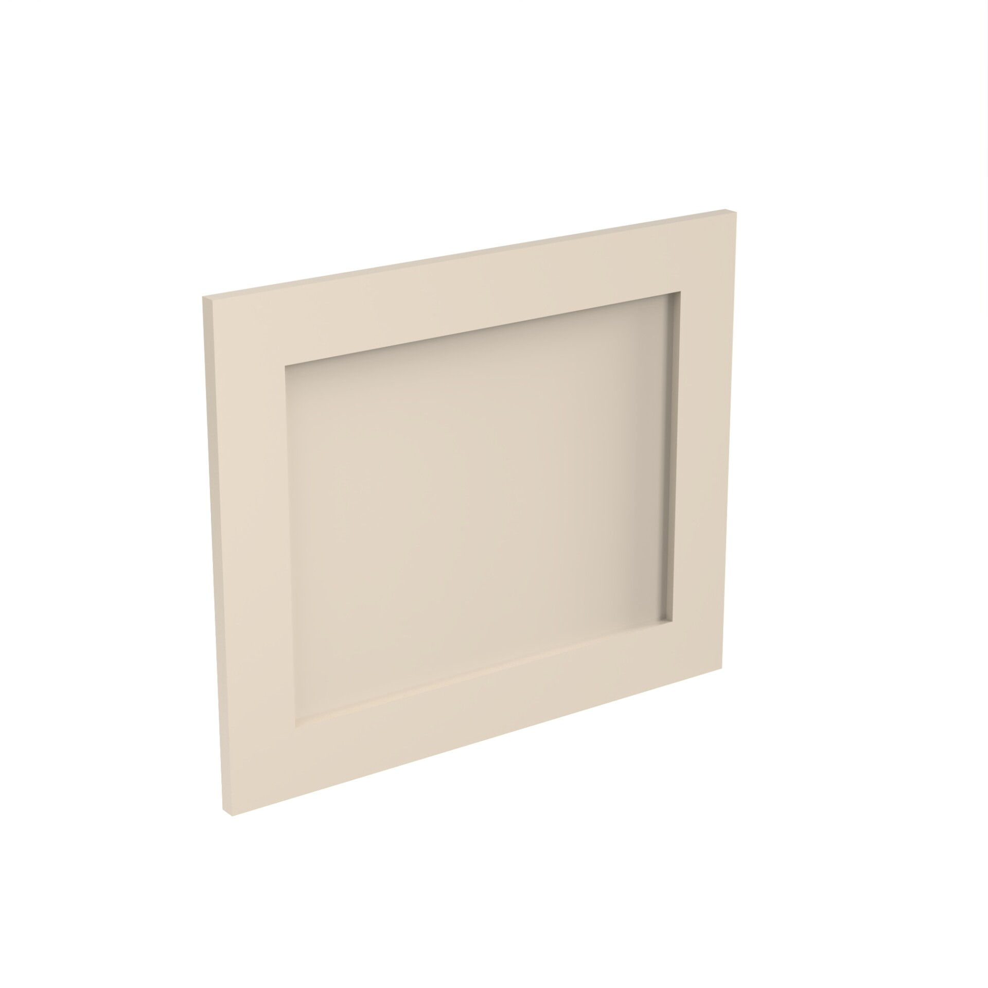 Integrated Extractor Door for Shaker Ultra Matt Cashmere 490mm x 596mm - FKKH0643 | Compare The Build