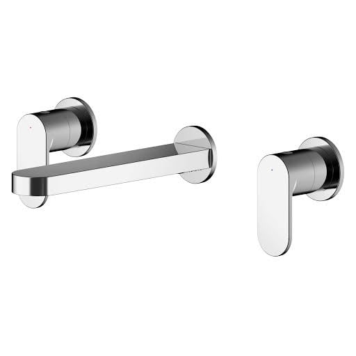 Architeckt Binsey Wall Mounted 3 Tap Hole Basin Mixer Tap - Chrome Price Comparisons | Compare The Build