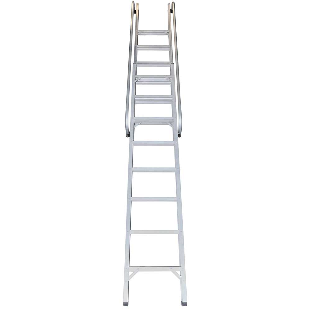 Youngman DELUXE 2 Section Loft Ladder 3.2m Price Comparisons | Compare The Build