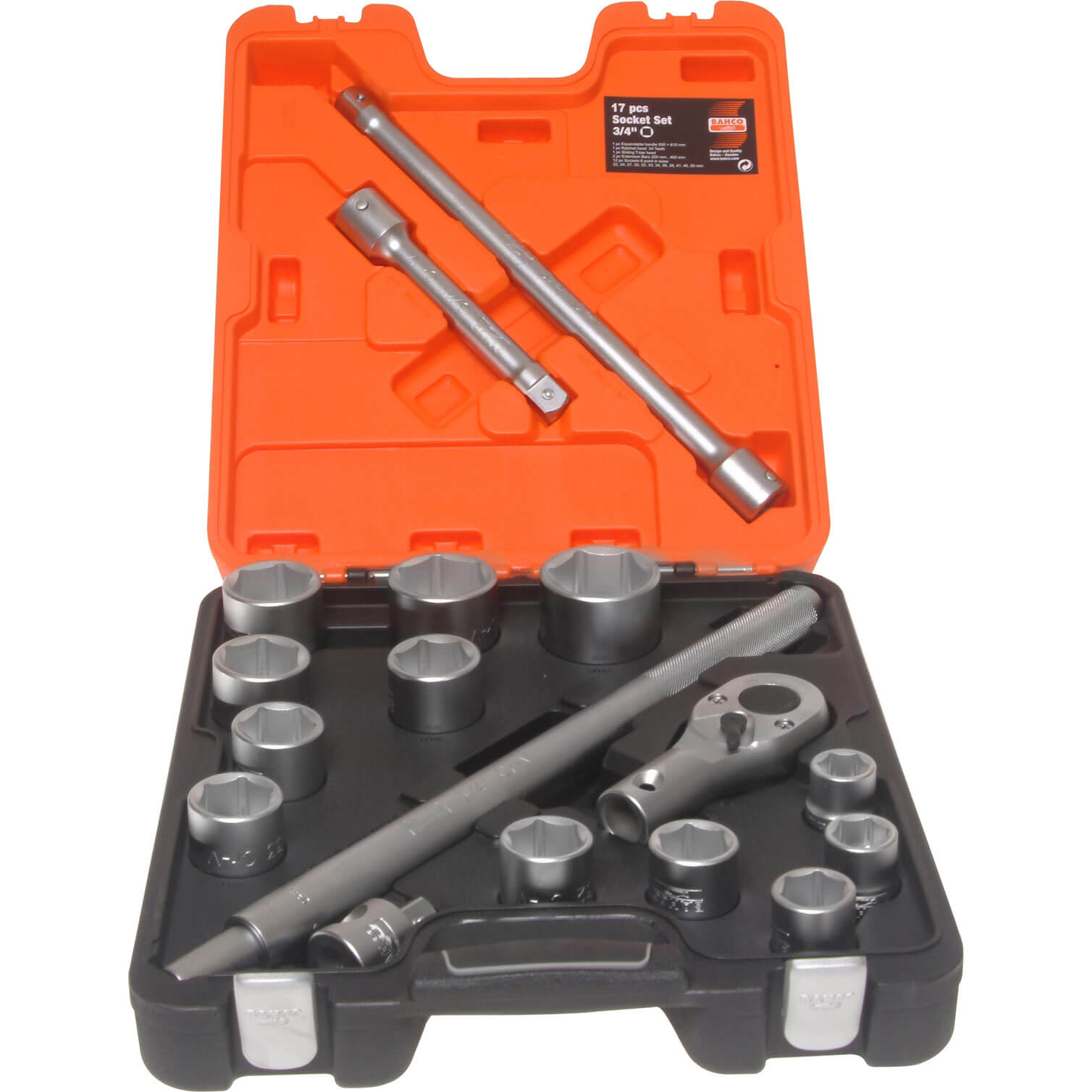 Bahco 17 Piece 3/4" Drive Hex Socket Set Metric 3/4" Price Comparisons | Compare The Build