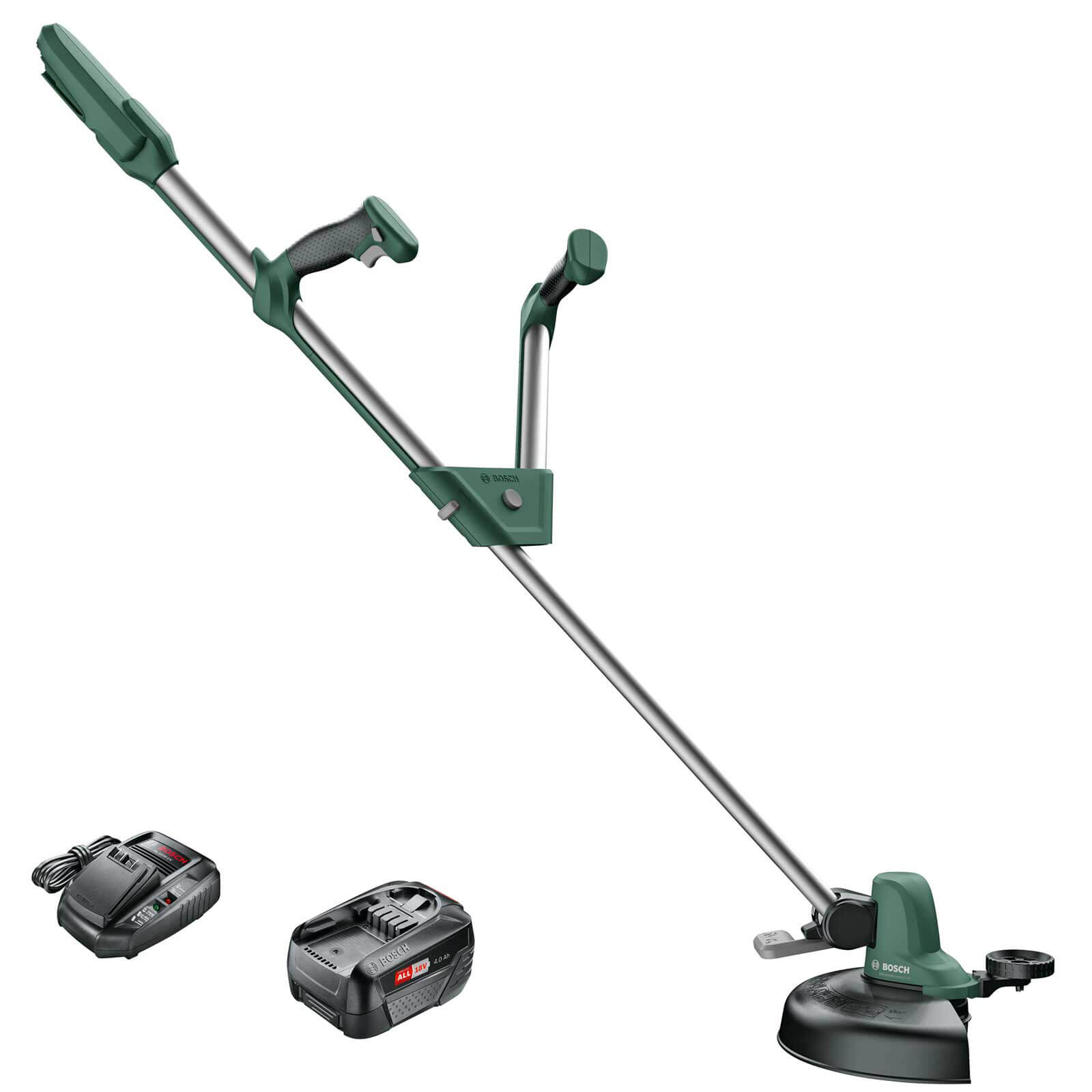 Bosch UNIVERSALGRASSCUT 18-26 18v Cordless Grass Trimmer and Edger 260mm 1 x 4ah Li-ion Charger Price Comparisons | Compare The Build