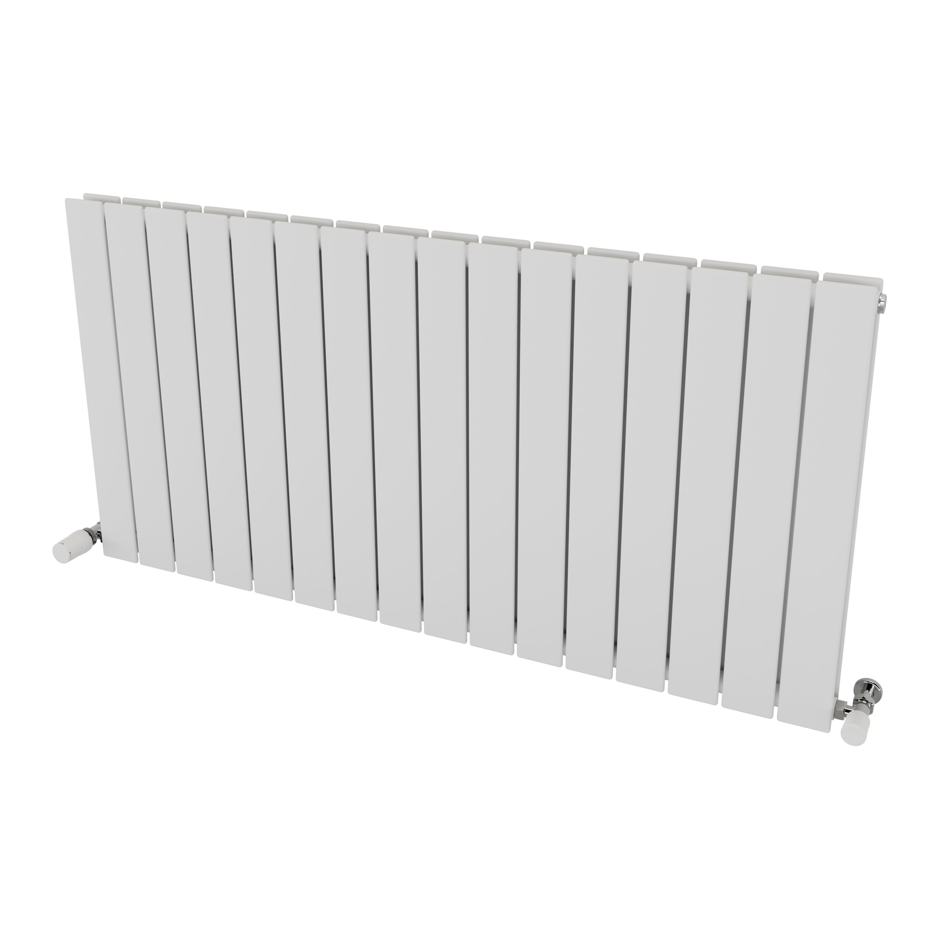 Ximax Vertirad Duplex Satin White Horizontal Designer Panel Radiator, (W)1195mm X (H)600mm Price Comparisons | Compare The Build