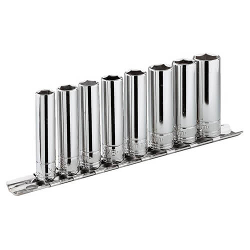 Facom RB.40AU 1/4" Drive 10 Piece 12 Point Socket Set On Rail 1/4" Price Comparisons | Compare The Build