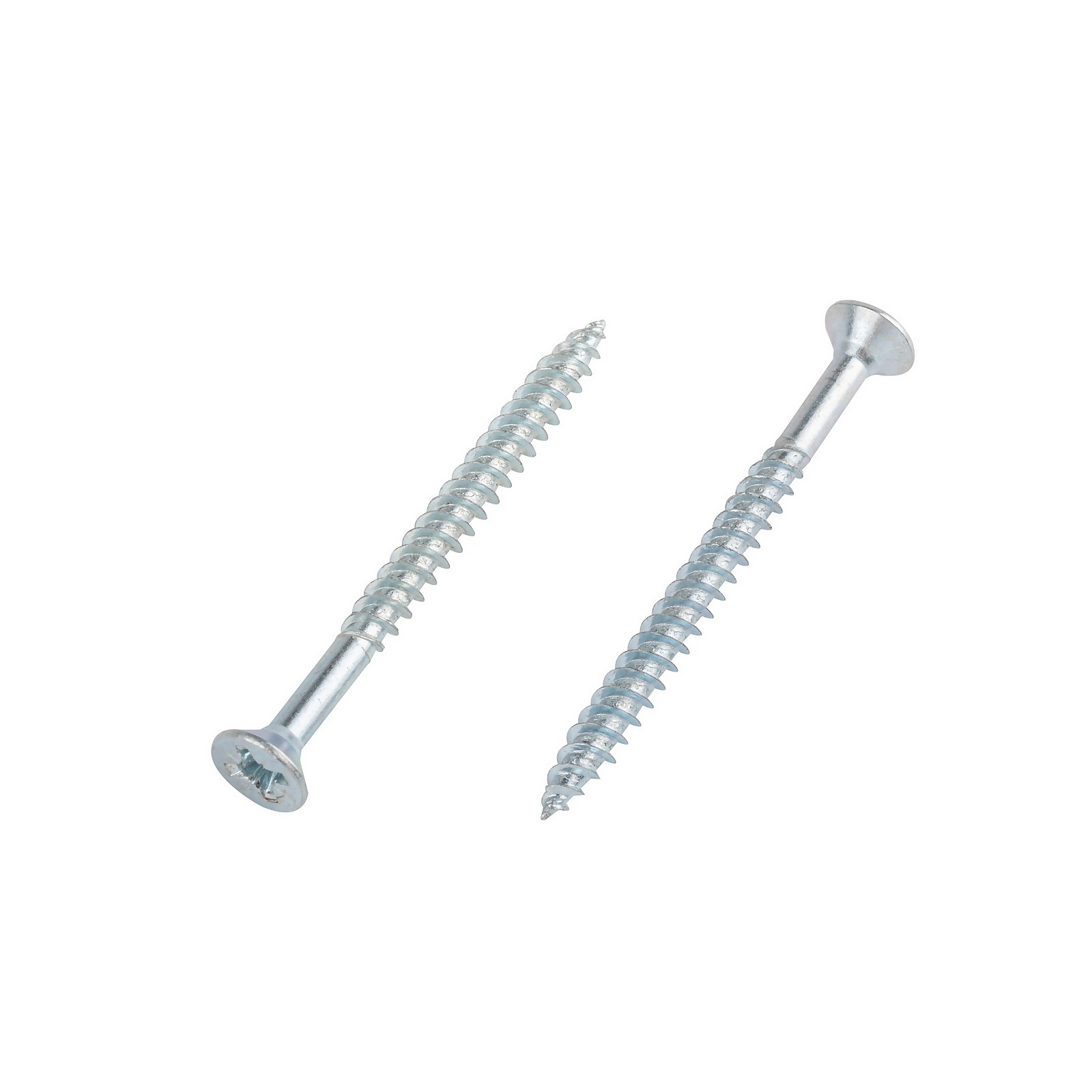 Homebase Zinc Plated Twin Thread Screw 4 X 50mm 100 Pack Price Comparisons | Compare The Build