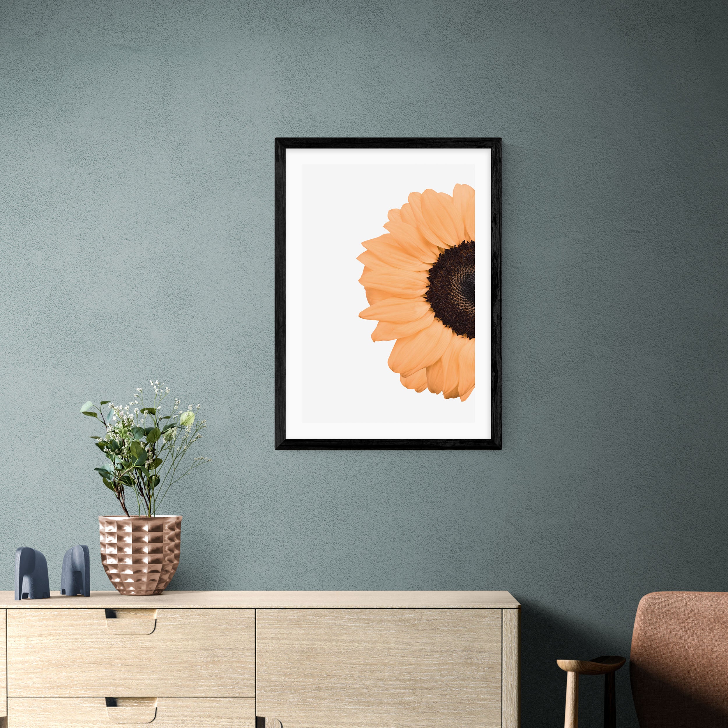 East End Prints Sunflower Print Yellow Price Comparisons | Compare The Build