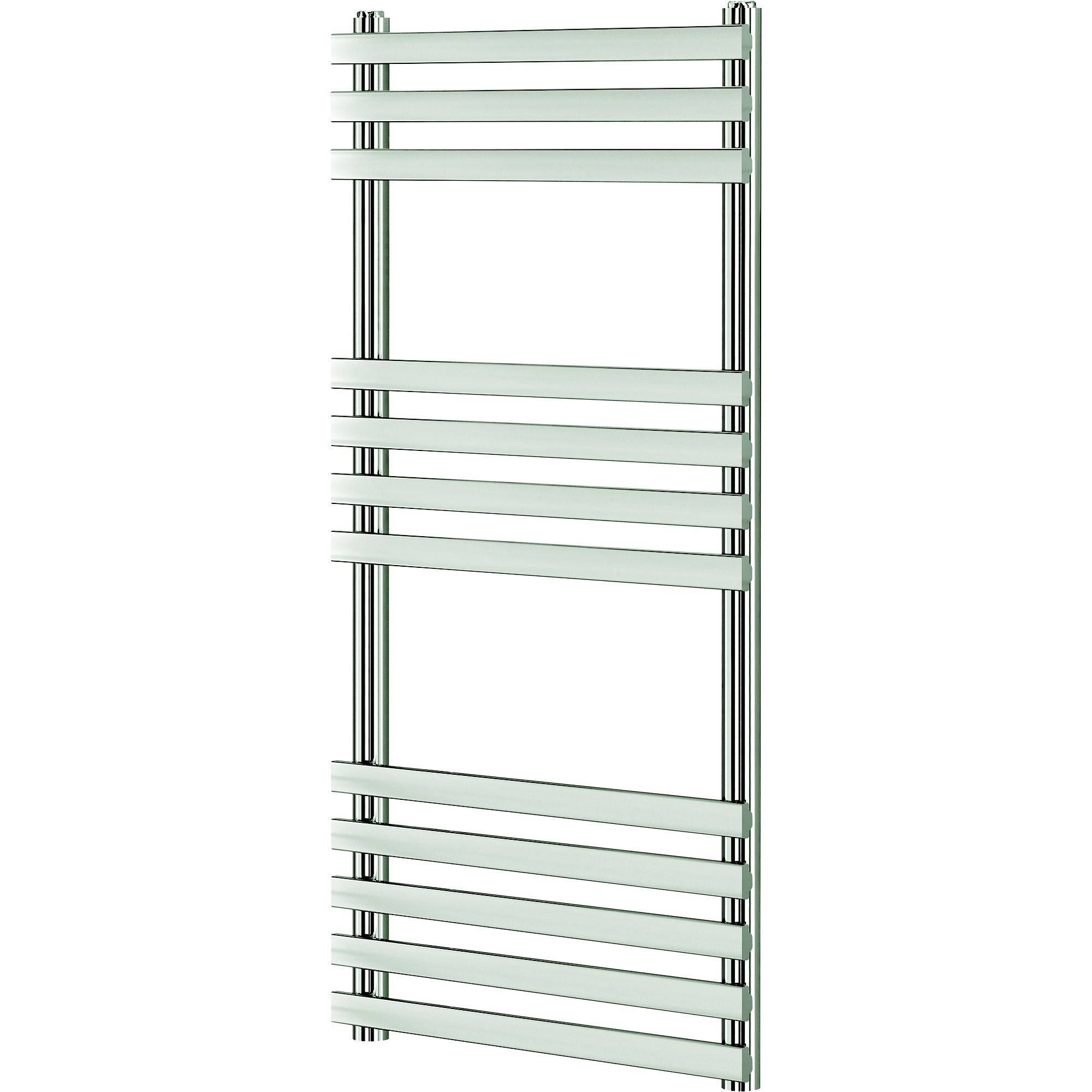 Blyss Emsworth Chrome Flat Towel Warmer (W)500mm X (H)974mm | Compare The Build