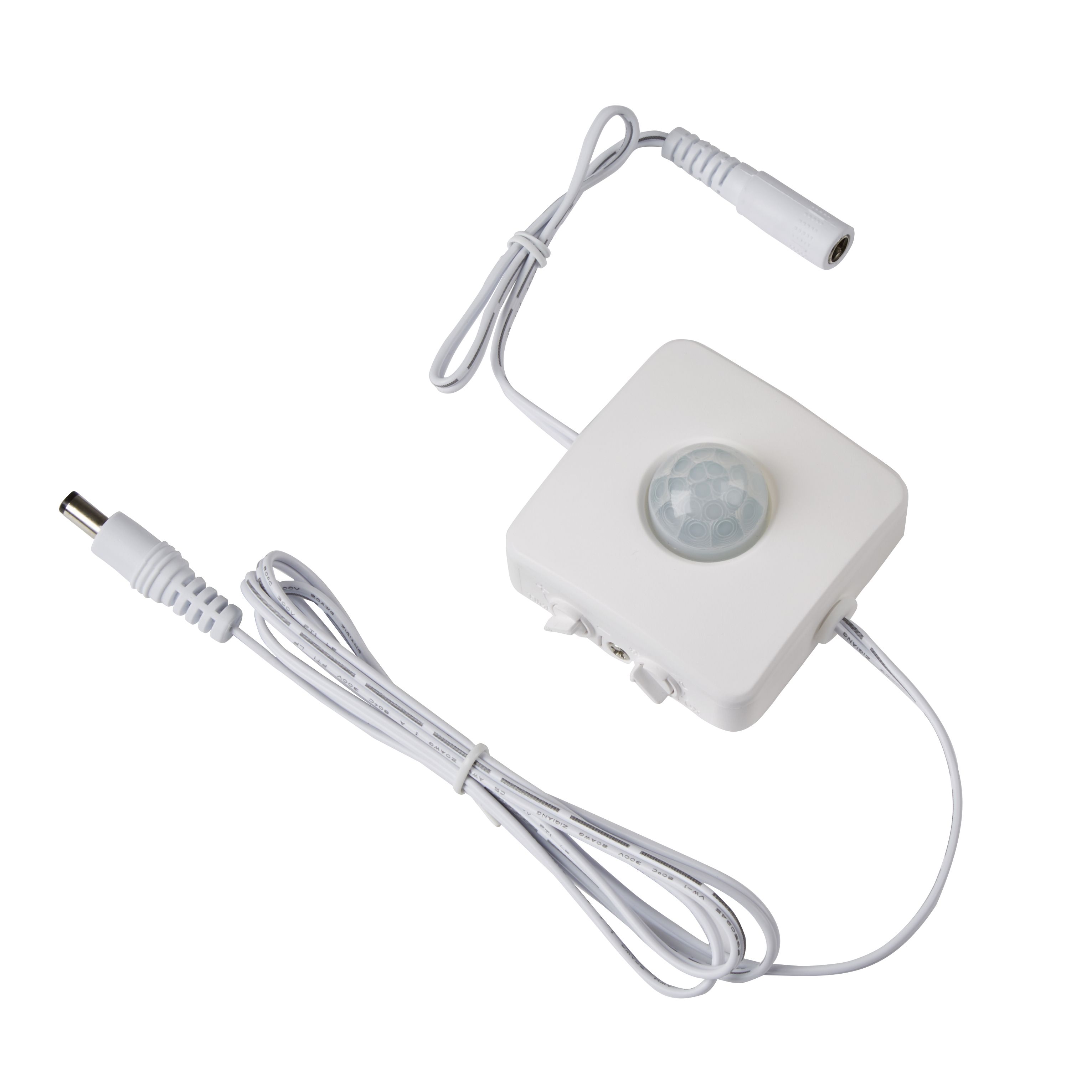 Colours Driggs White Mains-Powered Pir Motion Sensor | Compare The Build