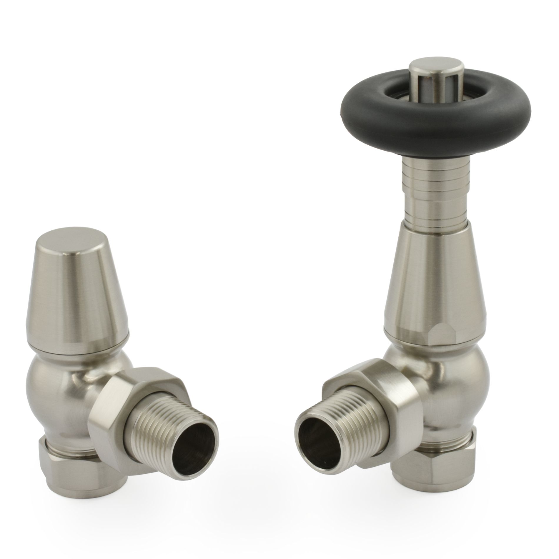 West Thermostatic Valves, Jaguar, Nickel Angled - 8mm | Compare The Build