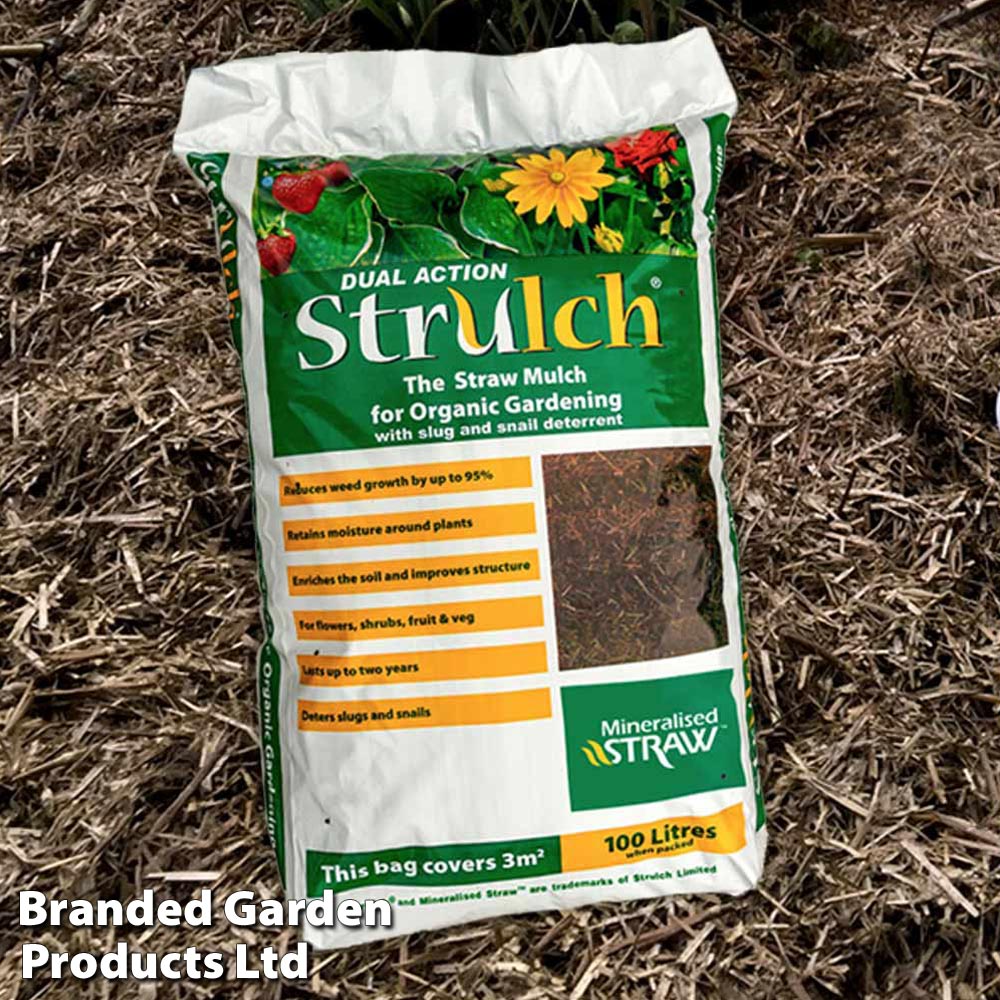 Strulch Mineralised Straw Garden Mulch Price Comparisons | Compare The Build