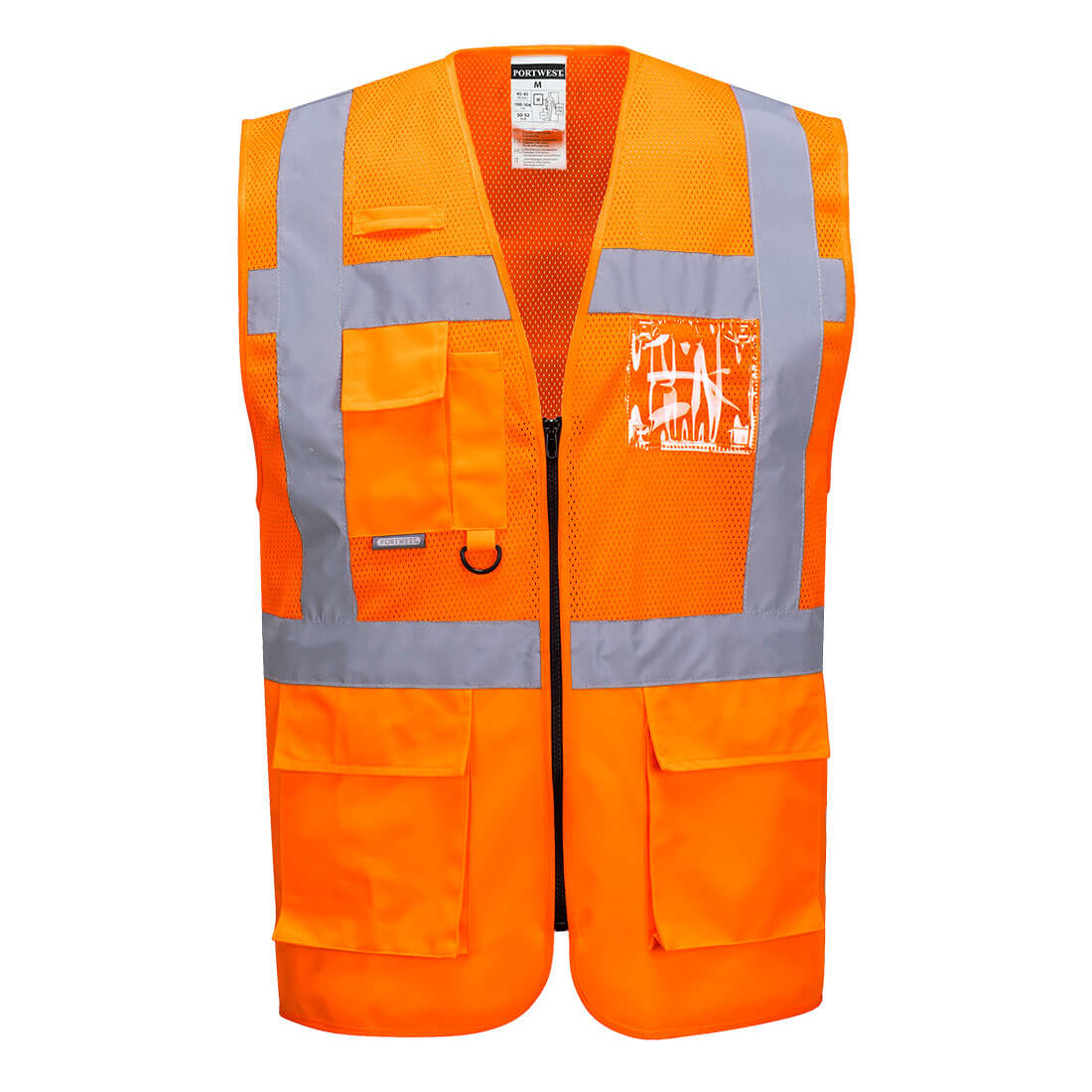 Portwest C496 Madrid Executive Mesh Vest Orange 3XL Price Comparisons | Compare The Build