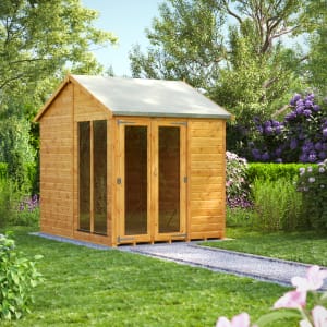 Power Sheds 6 x 8ft Apex Shiplap Dip Treated Summerhouse Price Comparisons | Compare The Build