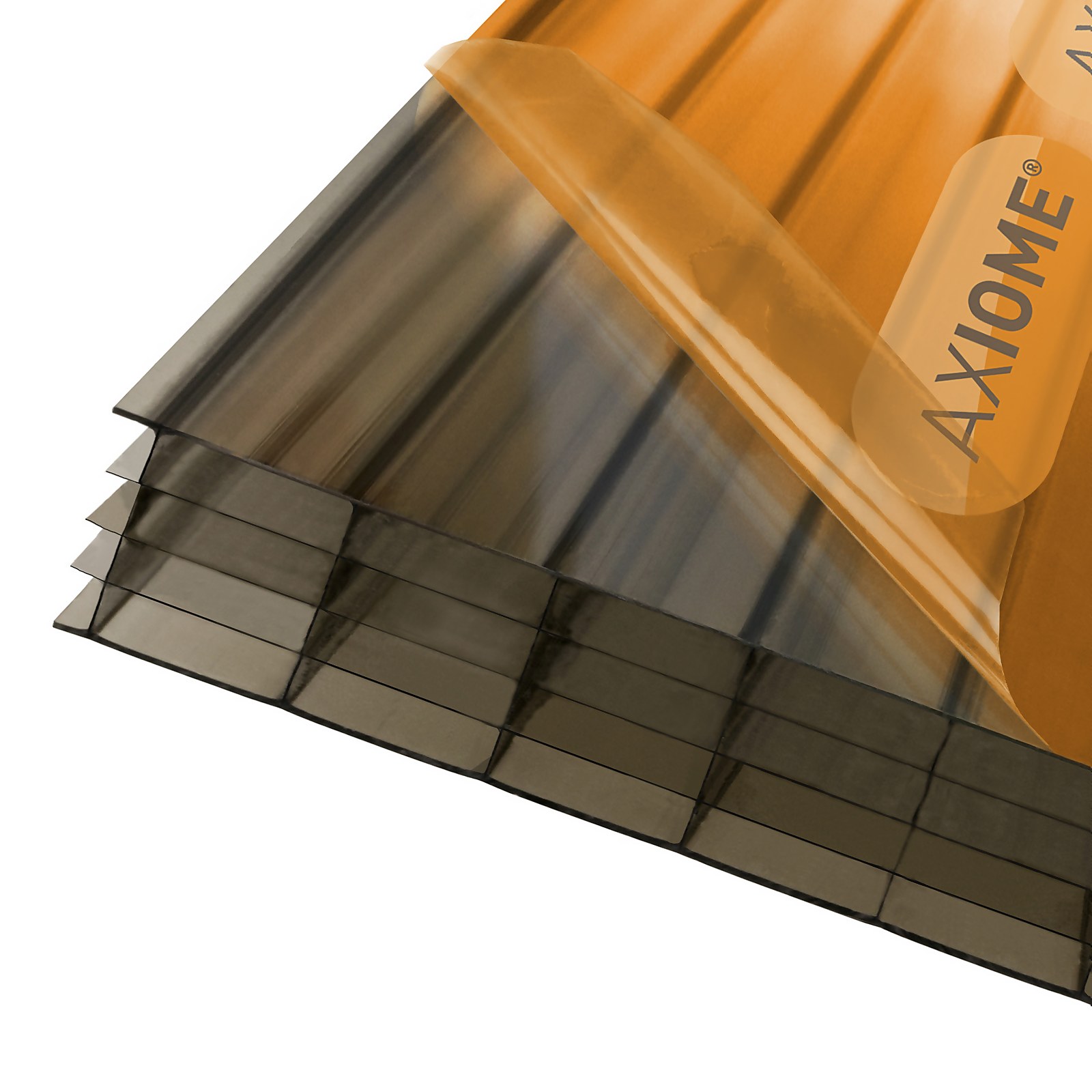 Axiome® Bronze 25mm Polycarbonate 690 x 3000mm Price Comparisons | Compare The Build