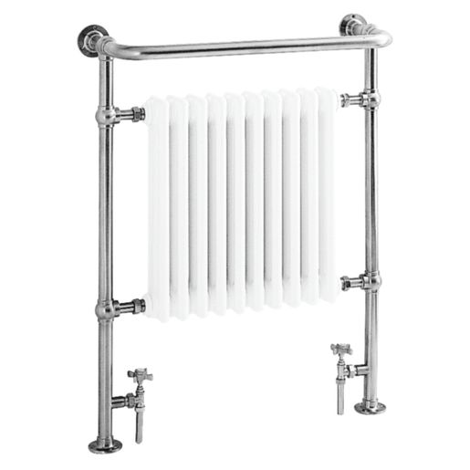 Heritage Clifton Heated Towel Rail Chrome Price Comparisons | Compare The Build