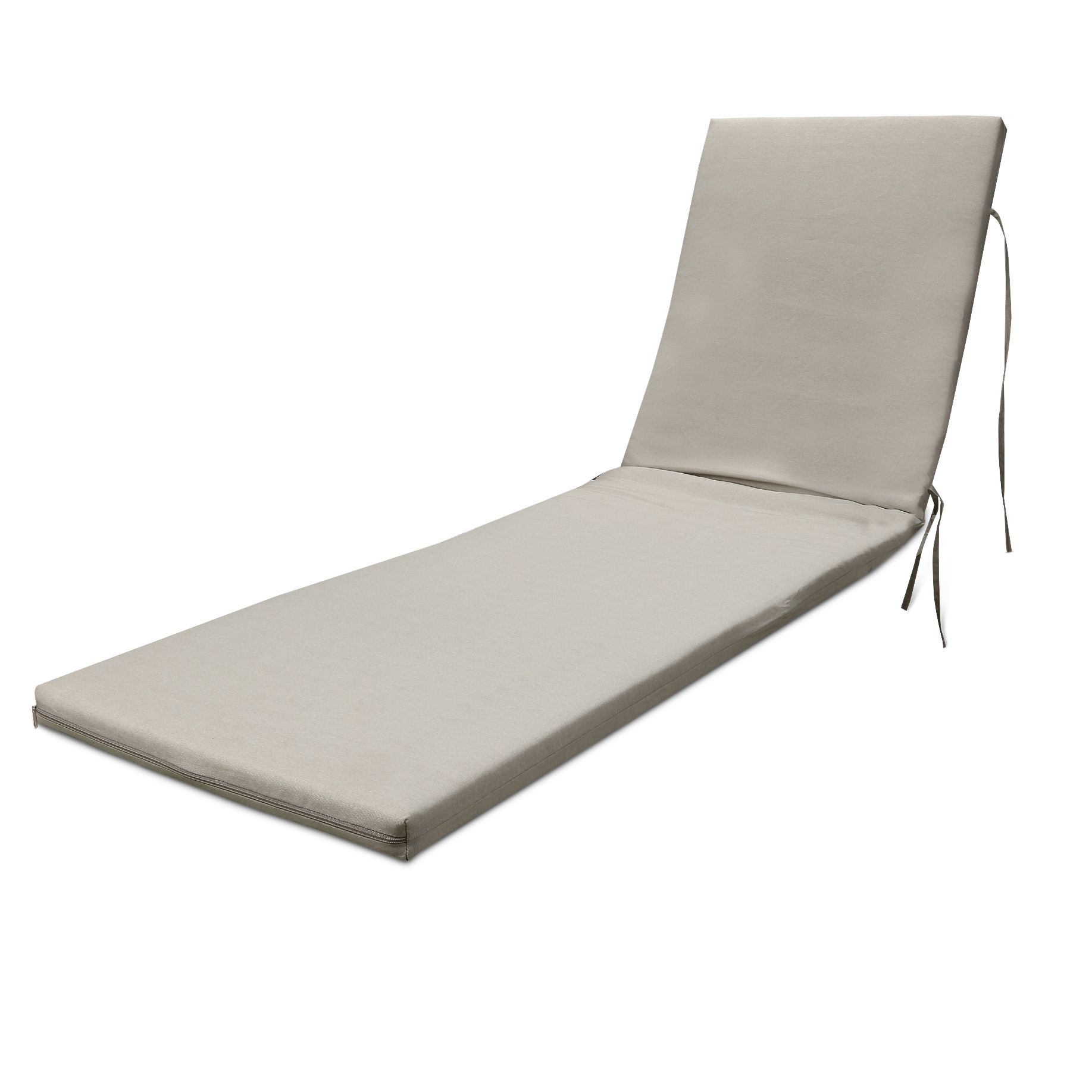 Blooma Cocos Dove Plain Sunlounger Cushion | Compare The Build