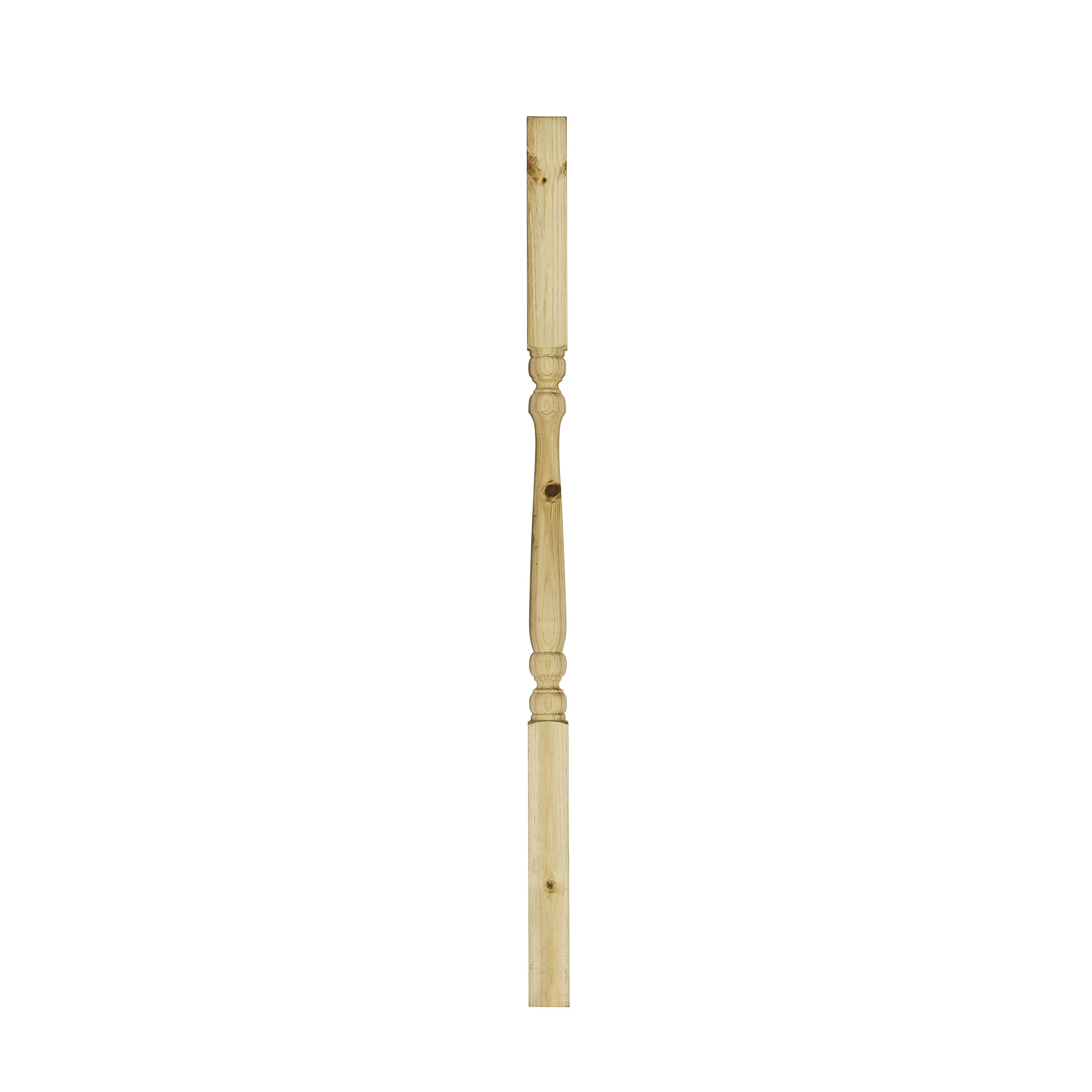 Richard Burbidge Colonial Softwood Deck Spindle (H)0.9M (W)41mm (T)41mm | Compare The Build