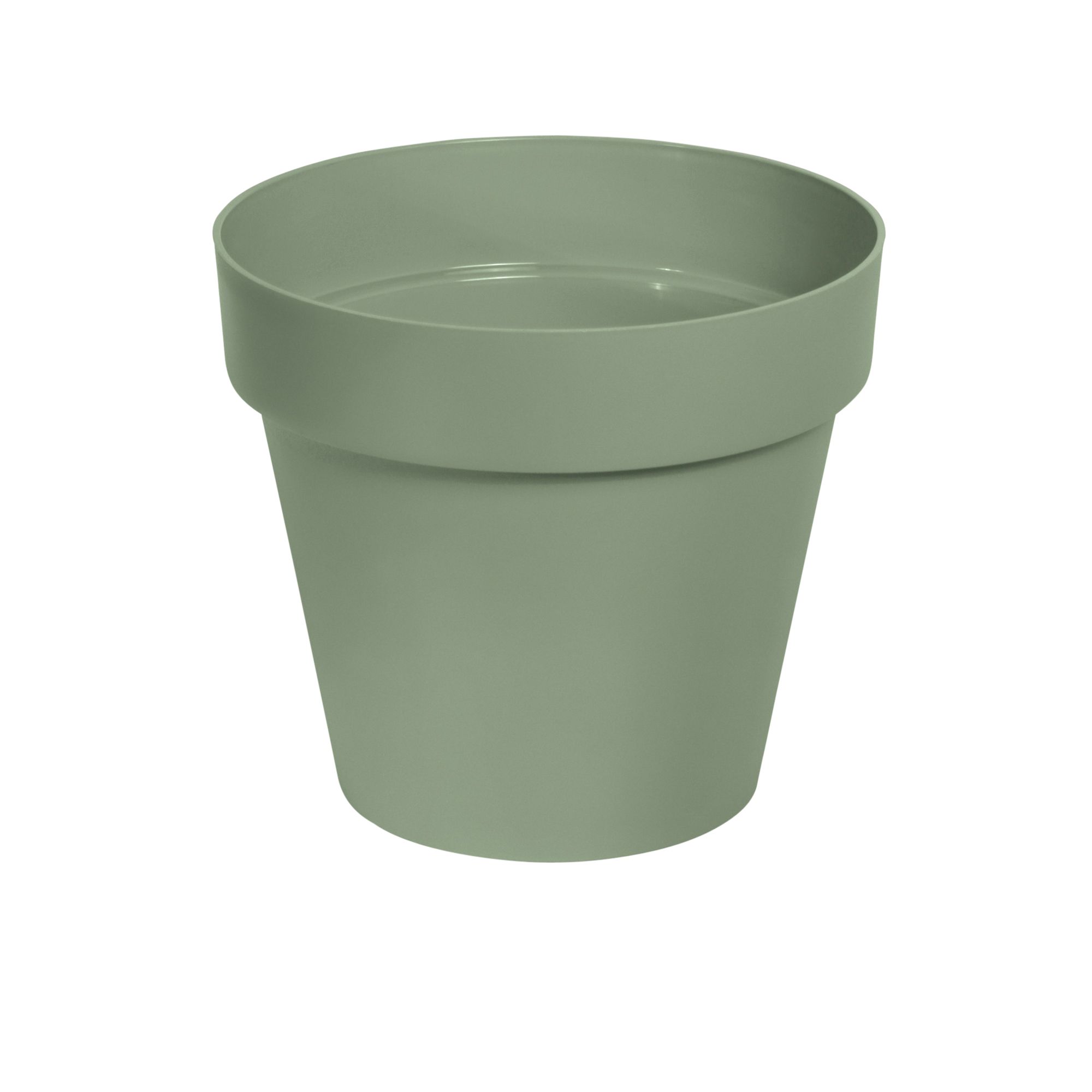 Verve Nurgul Deep Lichen Green Polypropylene (Pp) Round Plant Pot (Dia)30Cm Price Comparisons | Compare The Build