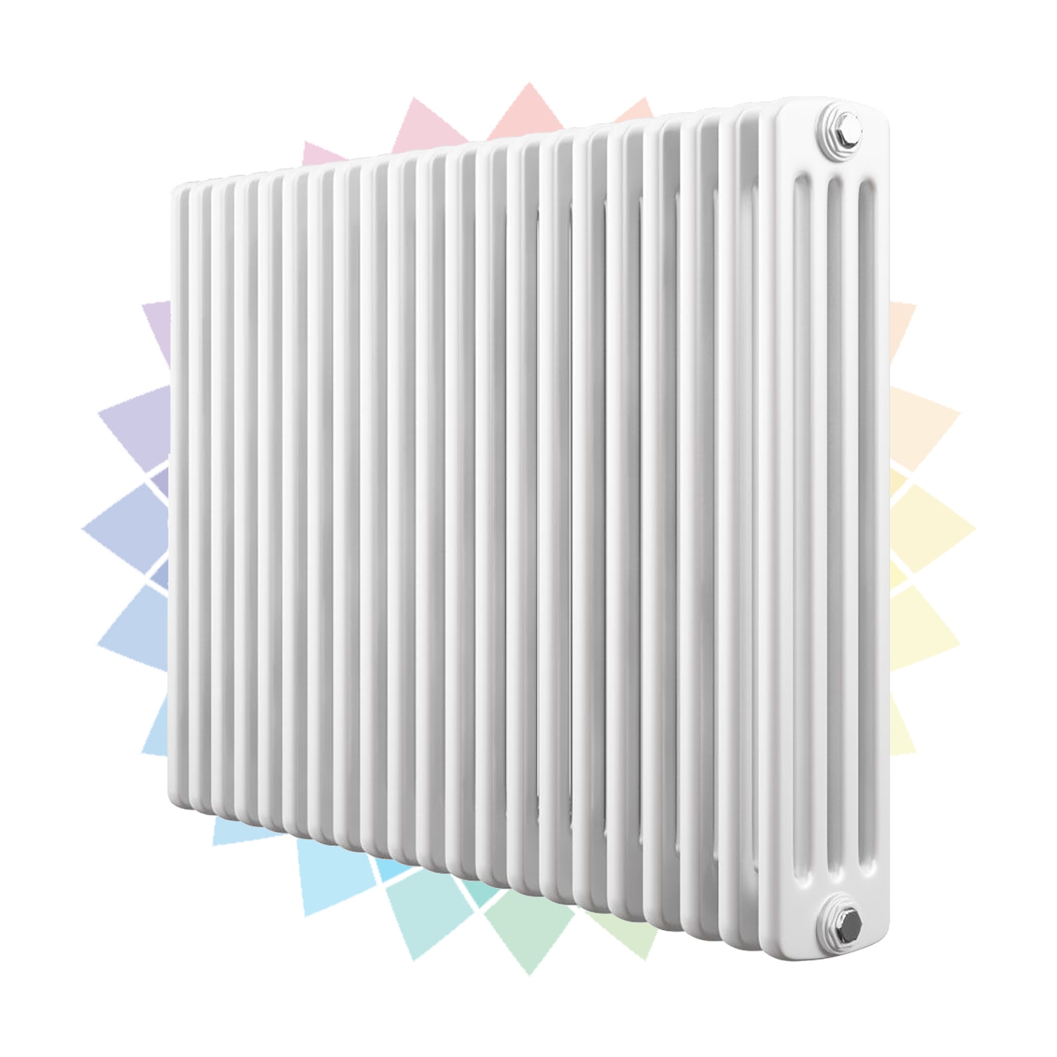 Apollo Roma 4 Column Horizontal Radiator, Custom Colour, 750mm x 1421mm Price Comparisons | Compare The Build