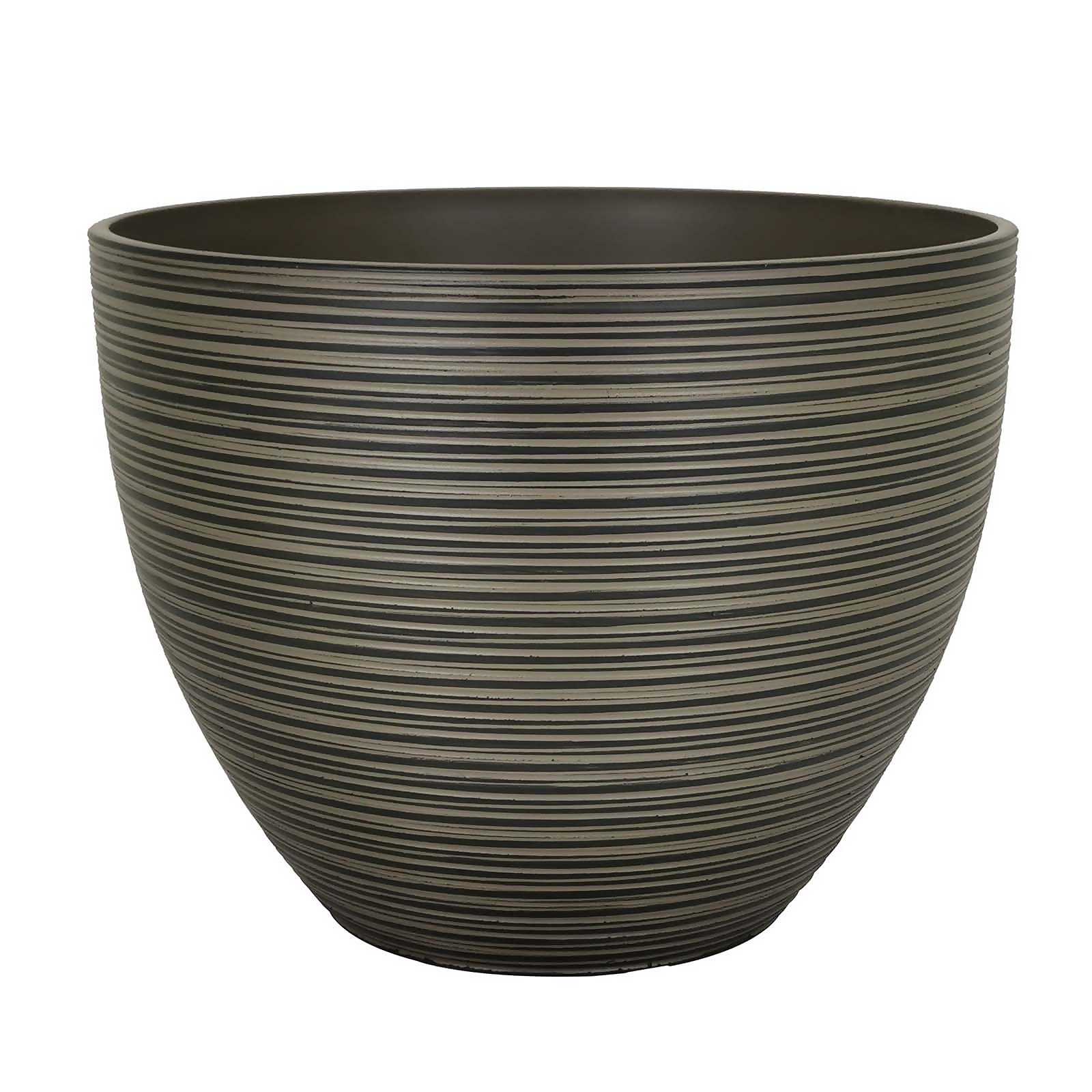 Bronze Wire Cut Egg Pot - 40cm Price Comparisons | Compare The Build