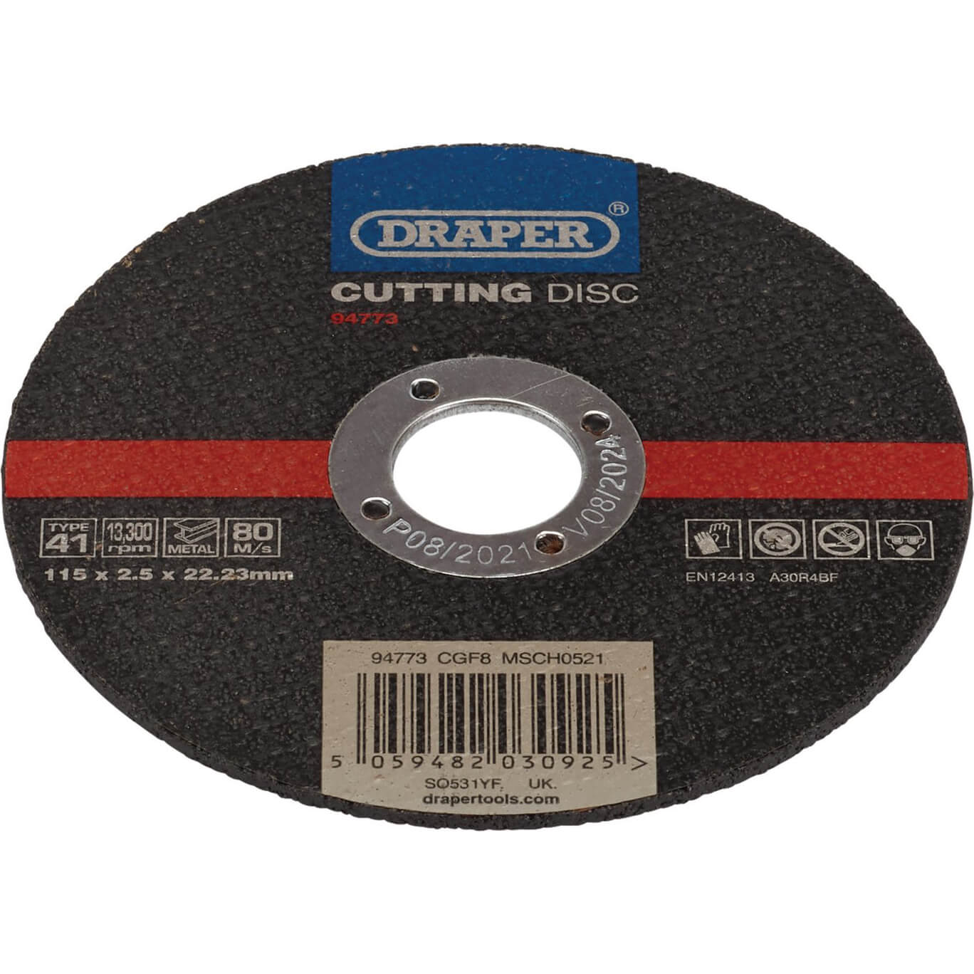 Draper Metal Cutting Disc 125mm 2.5mm 22mm | Compare The Build