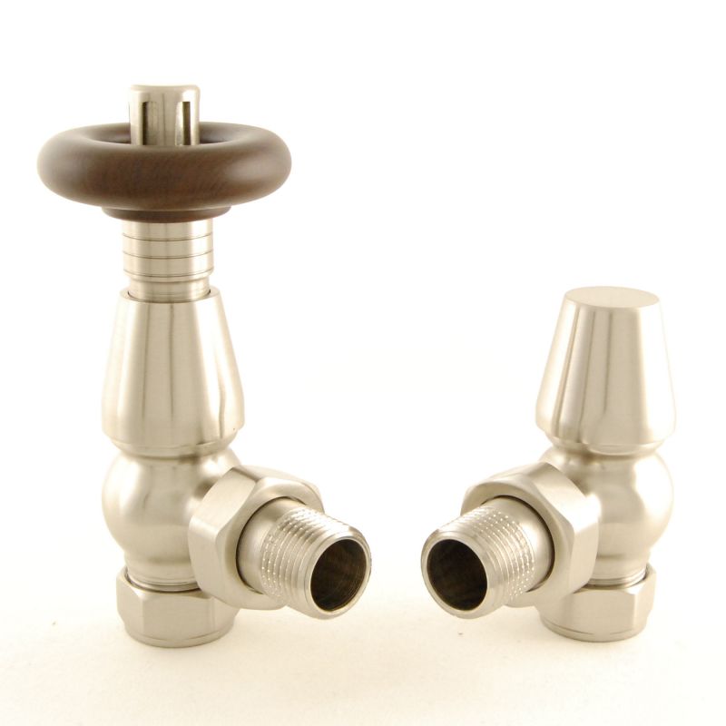 West Thermostatic Valves, Bentley, Satin Nickel Angled - 8mm Price Comparisons | Compare The Build