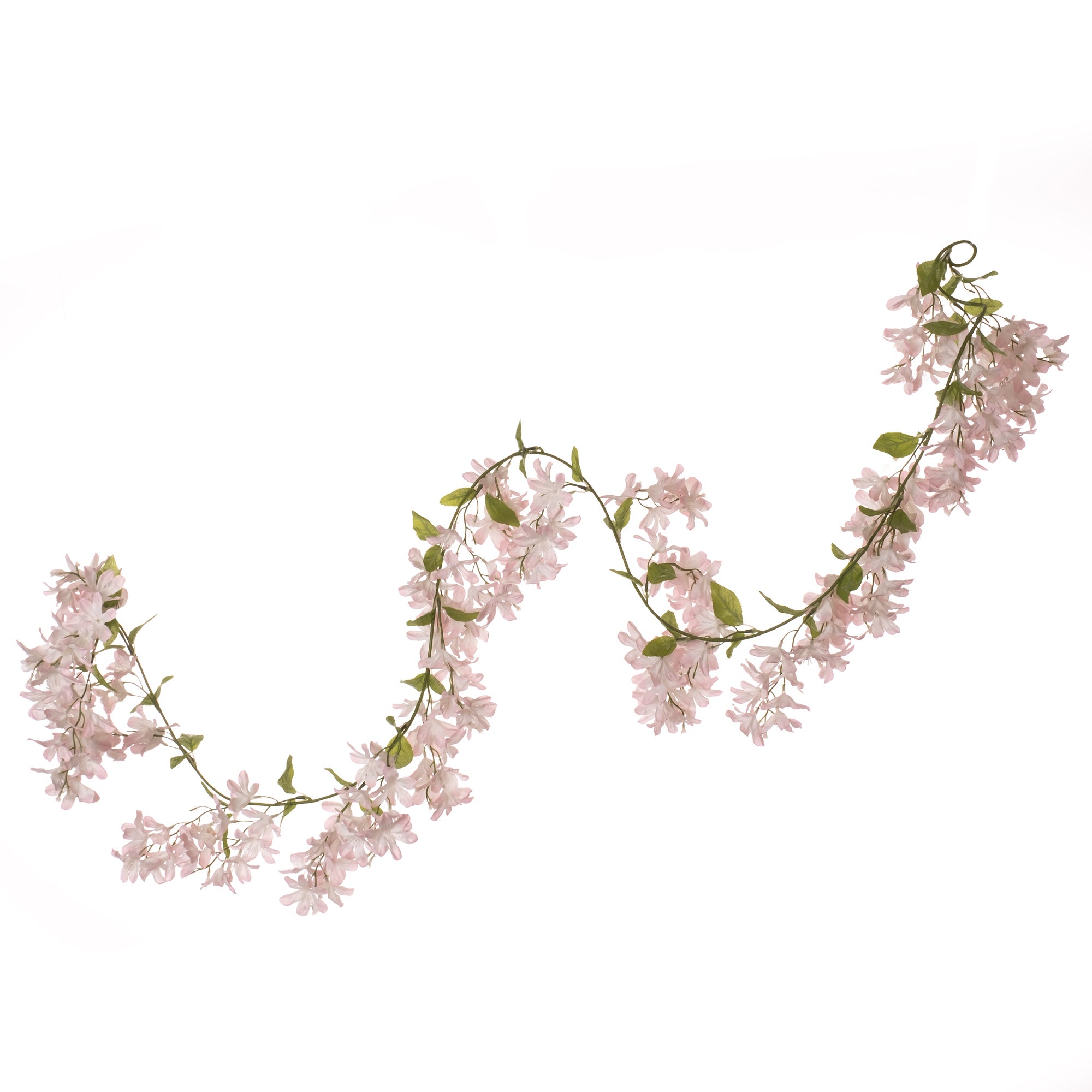 Set of 2 Artificial Cherry Blossom Garlands Pink Price Comparisons | Compare The Build