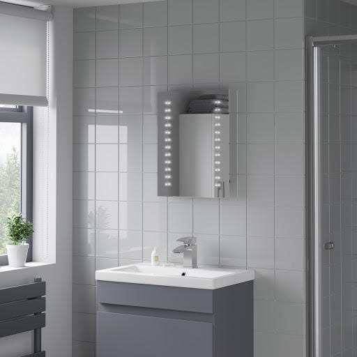 Artis Illustrant LED Bathroom Mirror 500 x 390mm - Battery Operated Price Comparisons | Compare The Build