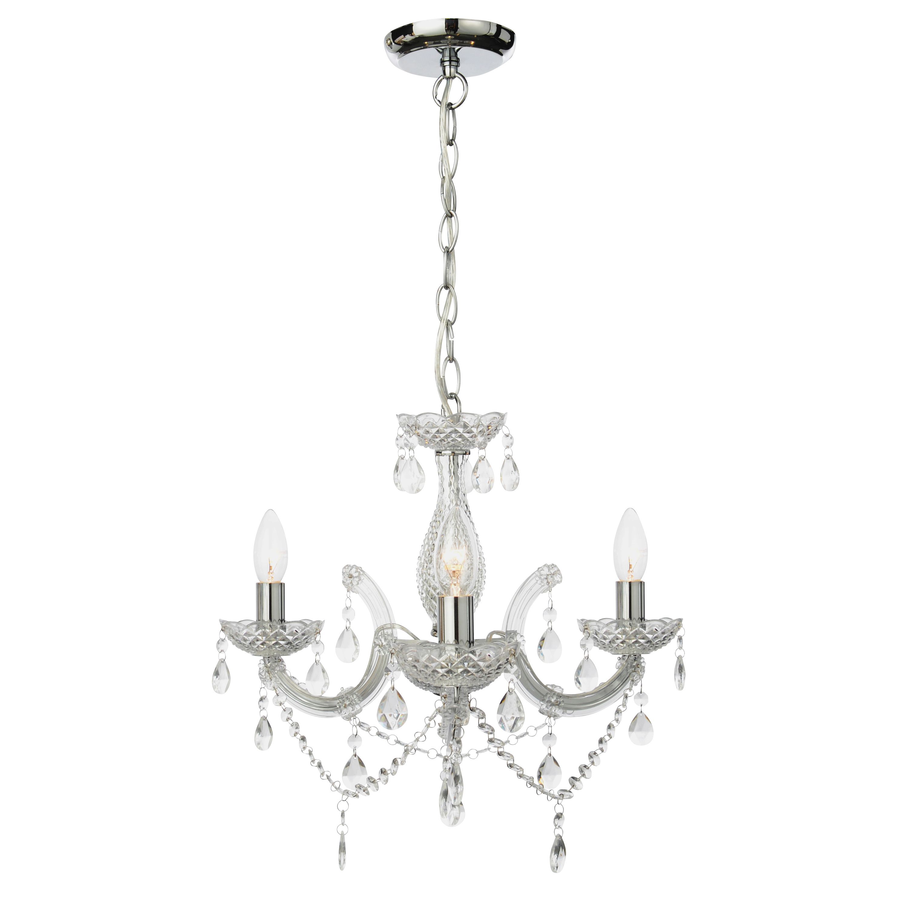 Colours Annelise 3 Lamp Pendant Ceiling Light Price Comparisons | Compare The Build