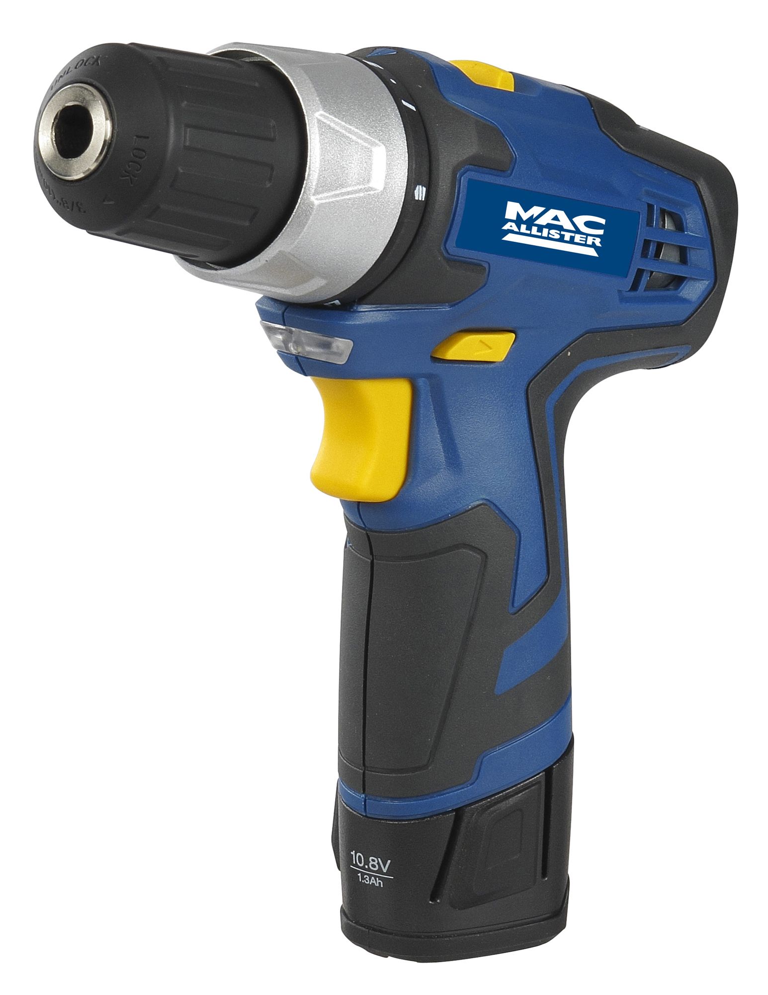 Mac Allister Cordless 10.8V Li-Ion Drill Driver 1 Battery 5262 | Compare The Build