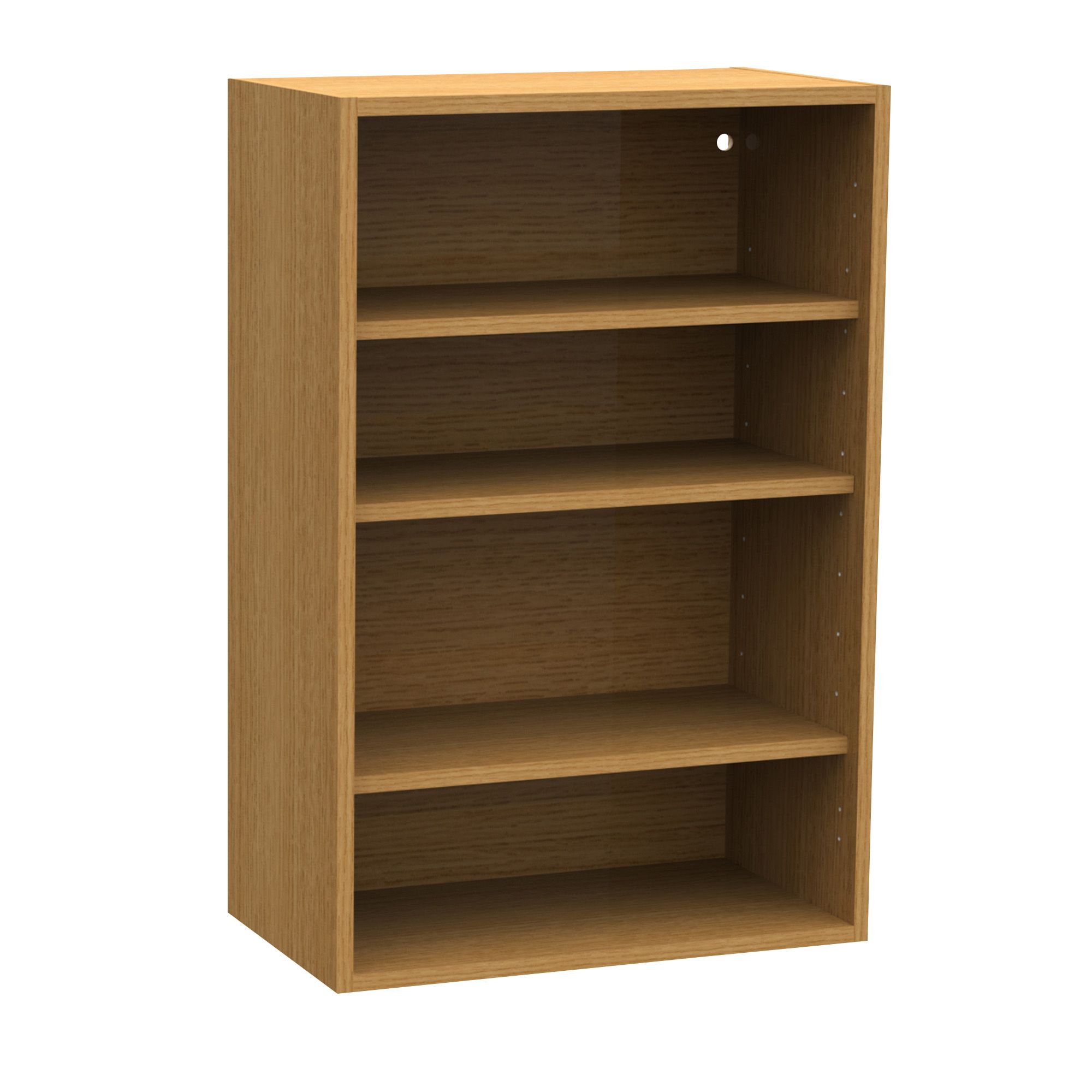 Cooke & Lewis Clic Oak Effect Tall Wall Unit Carcass (W)600mm Price Comparisons | Compare The Build