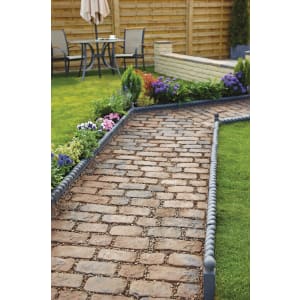 Marshalls Antique Rope Textured Edging Stone -  Midnight Blue 465 x 170 x 50mm Pack of 52 Price Comparisons | Compare The Build