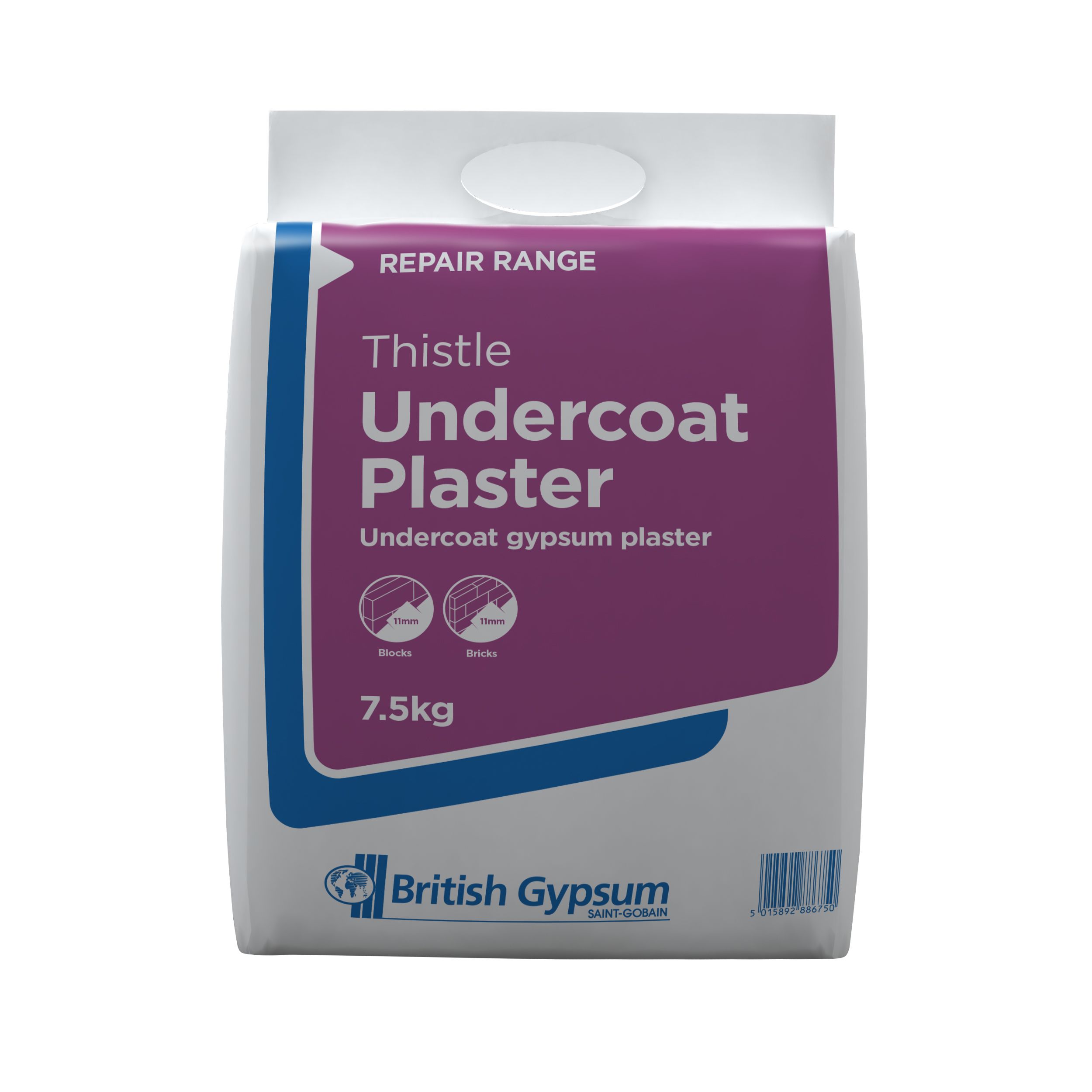 Thistle Undercoat Plaster, 7.5Kg Bag Price Comparisons | Compare The Build