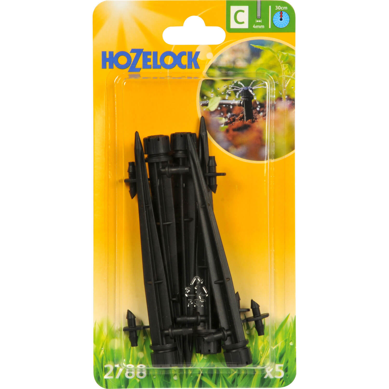 Hozelock MICRO End Line Mini Sprinkler Stake 5/32" / 4mm Pack of 5 Price Comparisons | Compare The Build