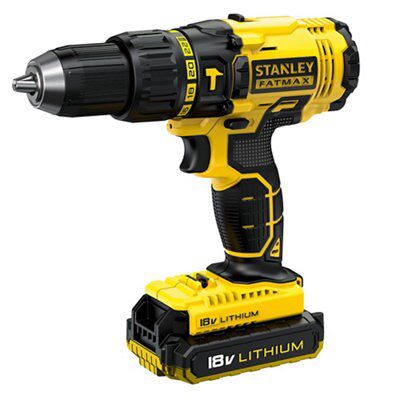 Stanley Fatmax 18V 2Ah Li-Ion Cordless Combi Drill Fmc626D2K-Bqgb | Compare The Build