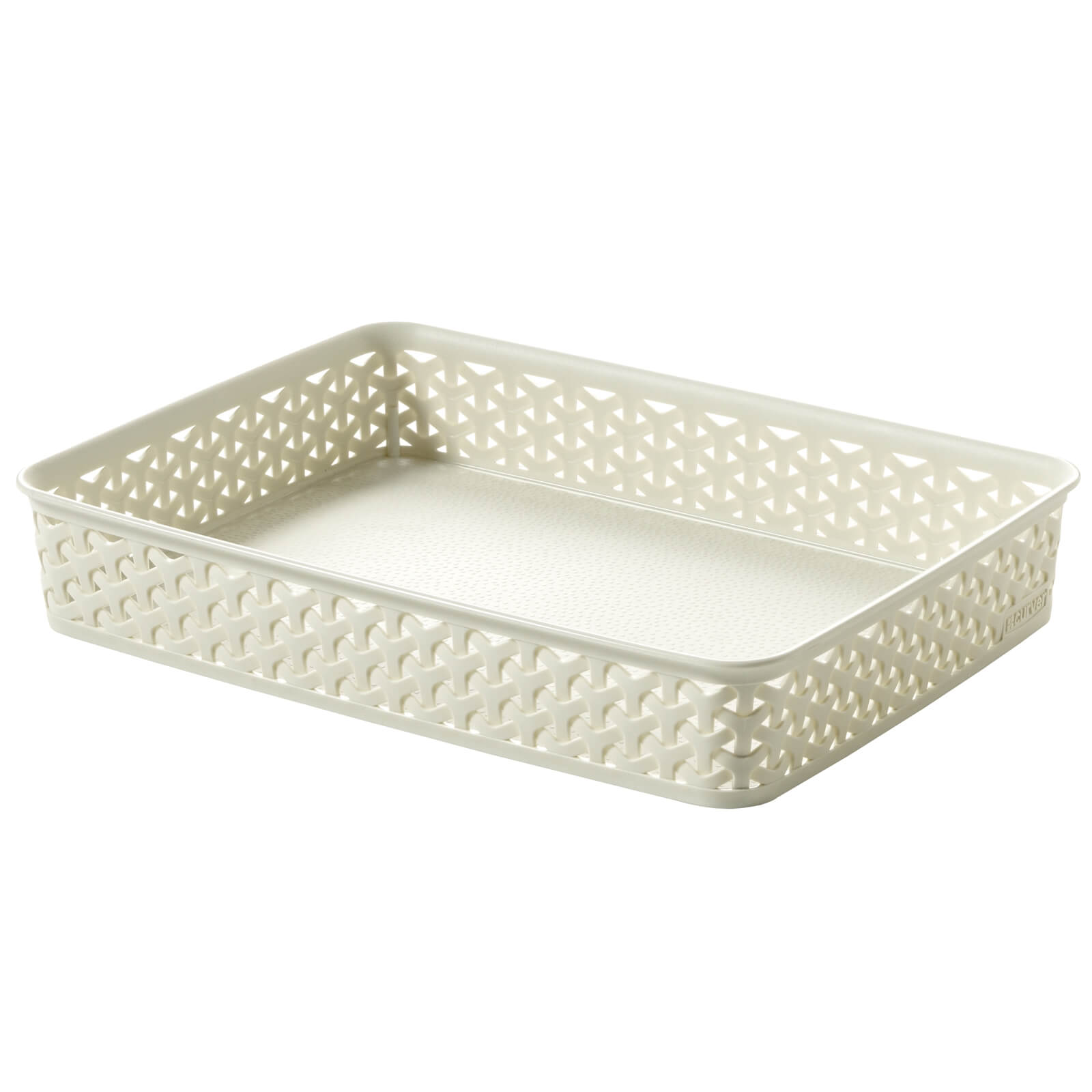 Curver My Style A4 Rectangular Plastic Storage Organiser - Vintage White Price Comparisons | Compare The Build