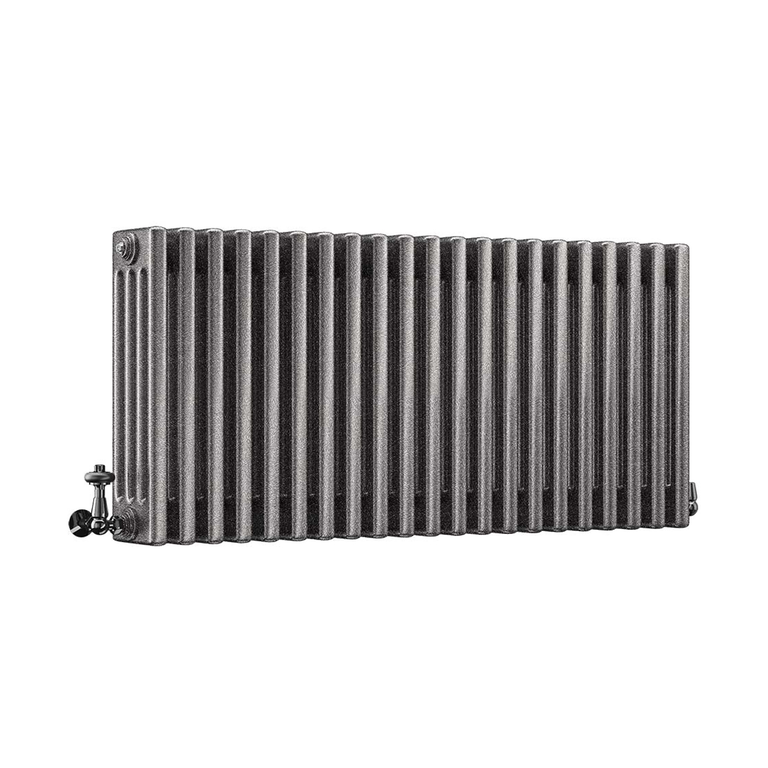 DQ Modus 4 Column Horizontal Radiator, Historic Silver, 500mm x 1864mm Price Comparisons | Compare The Build