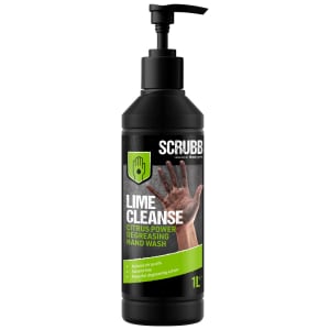 SCRUBB Lime Cleanse Degreasing Hand Wash - 1L | Compare The Build