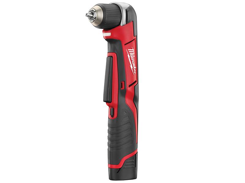 Milwaukee Power Tools MILC12RAD2 C12 RAD-202C Compact Right Angle Drill 12V 2 x 2.0Ah Li-ion Price Comparisons | Compare The Build