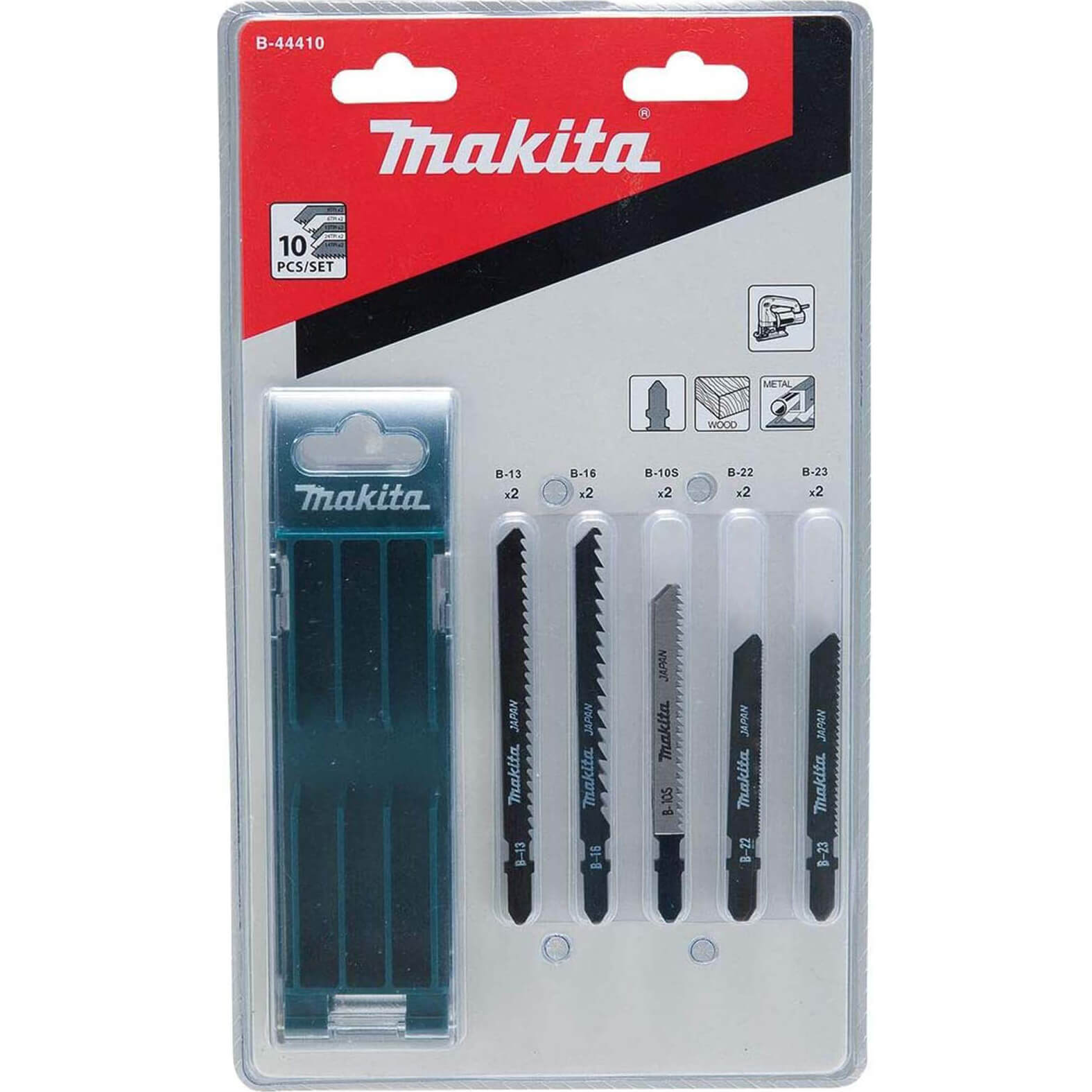 Makita 10 Piece Metal and Wood Cutting Jigsaw Blade Set Price Comparisons | Compare The Build