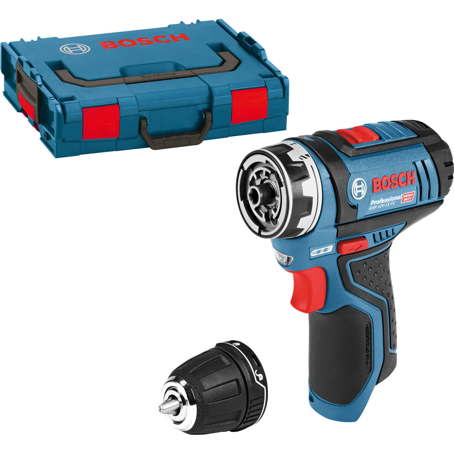 Bosch GSR 12 V-15 FC Cordless Flexiclick Drill Driver No Batteries No Charger Case | Compare The Build