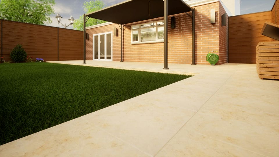 Porcelain Paving - 600mm x 600mm x 20mm Jura Beige Price Comparisons | Compare The Build