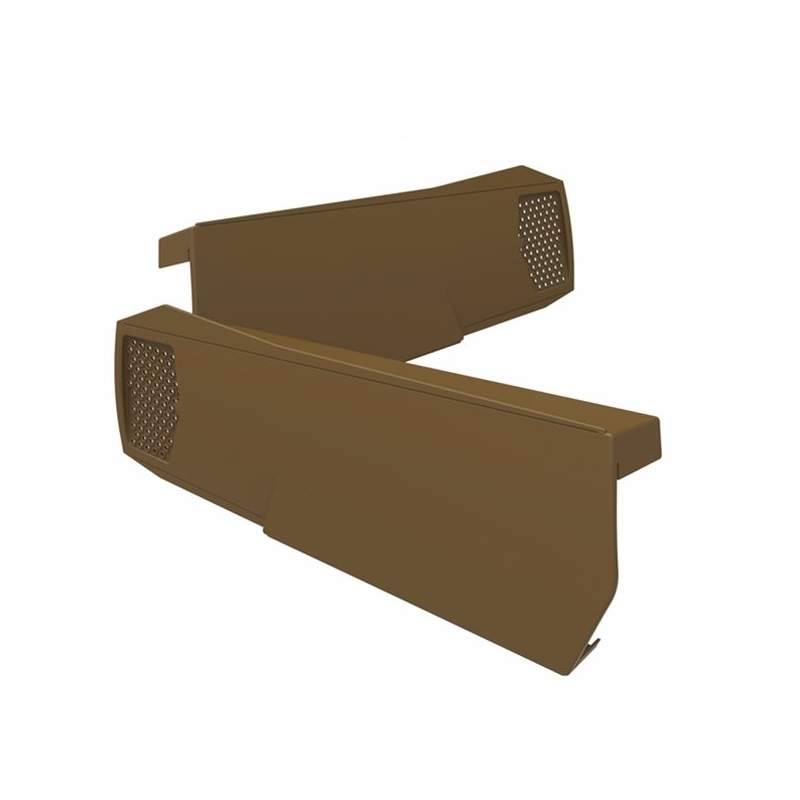 Manthorpe SmartVerge Polypropylene L/H Dry Verge - Dark Brown Manthorpe Building Products GPPV-LH-BR Price Comparisons | Compare The Build